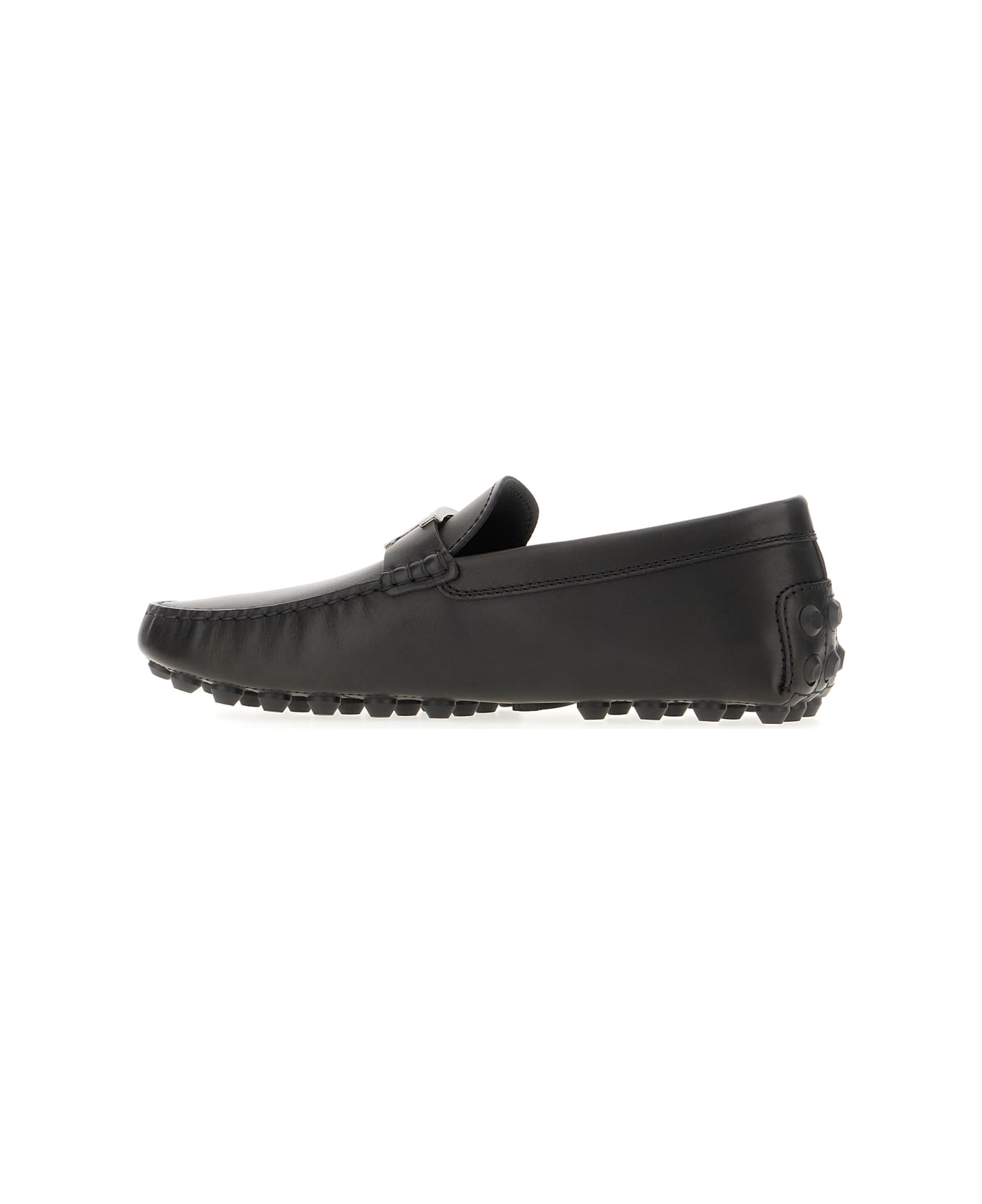 Tod's Black Leather Loafers - B999