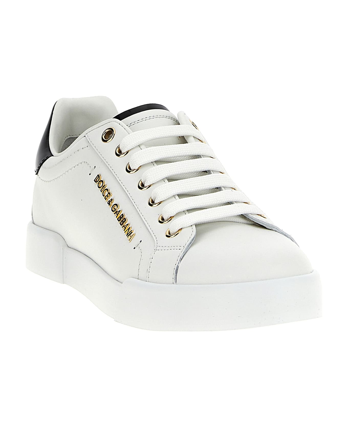 Dolce 
Gabbana Portofino Sneakers - White/Black