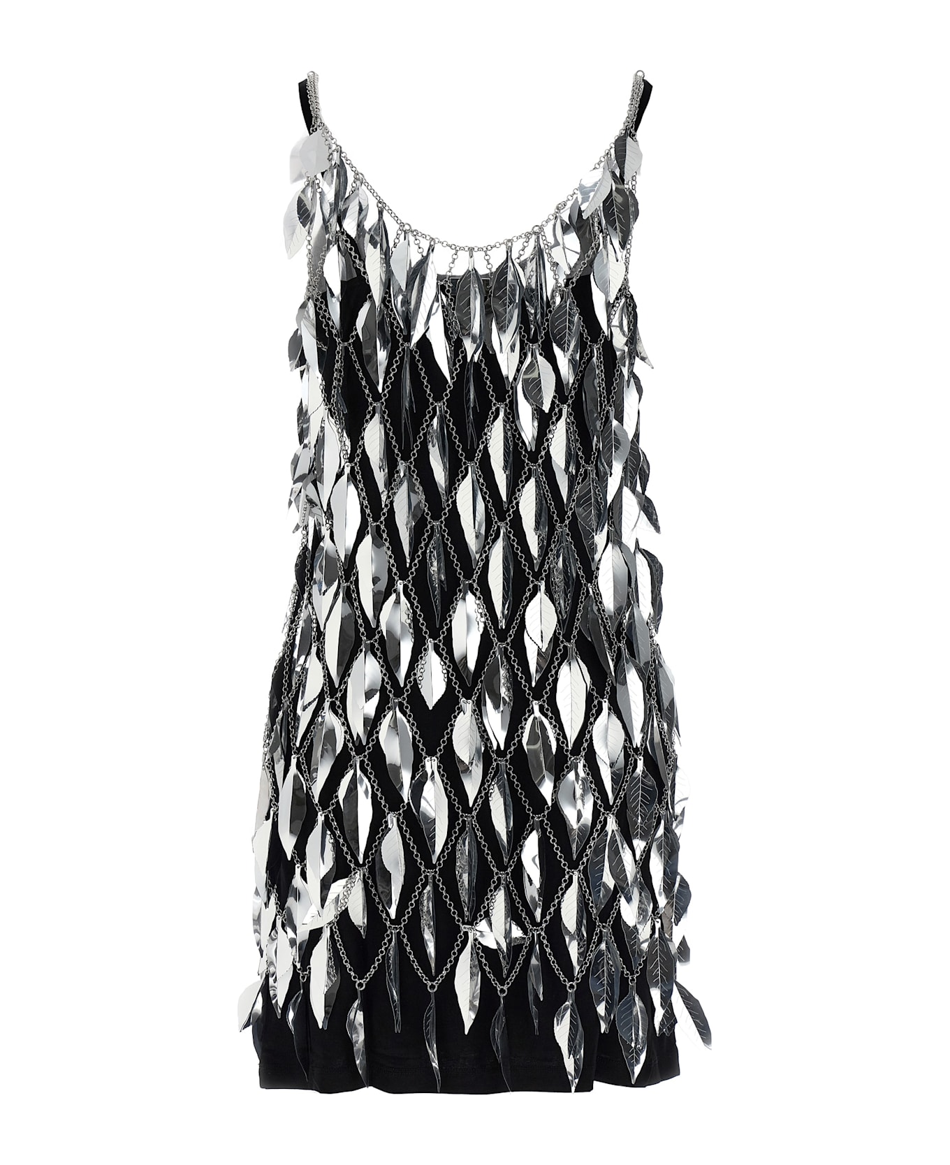 Paco Rabanne 'robe' Dress - Silver