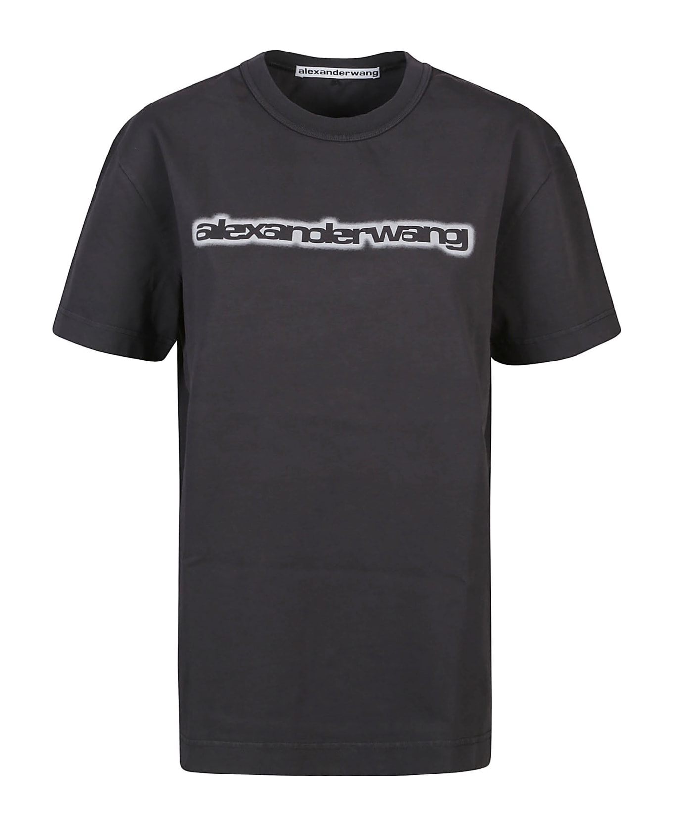 Alexander Wang Halo Glow Printed T-shirt - A Acid Obsidian Tシャツ