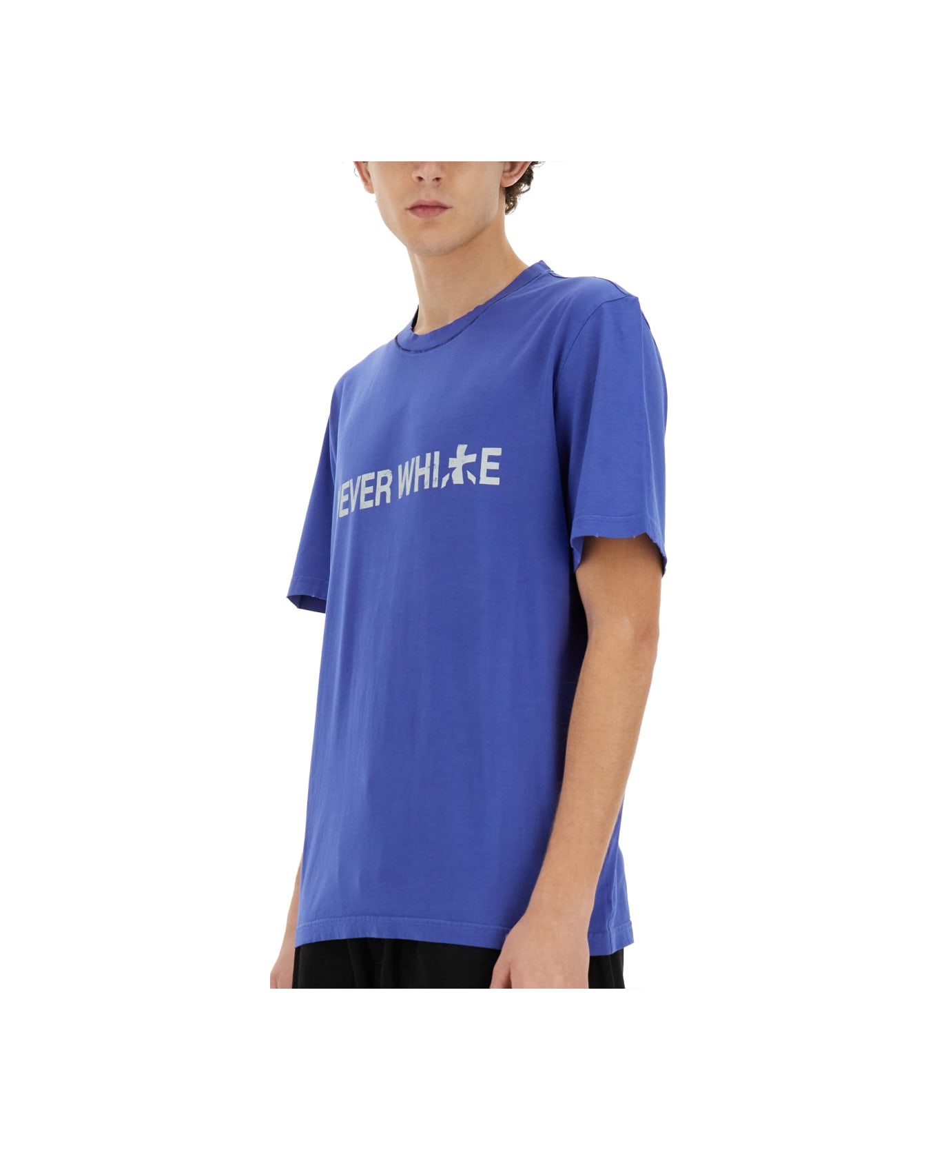 Premiata Never White T-shirt - BLUE シャツ