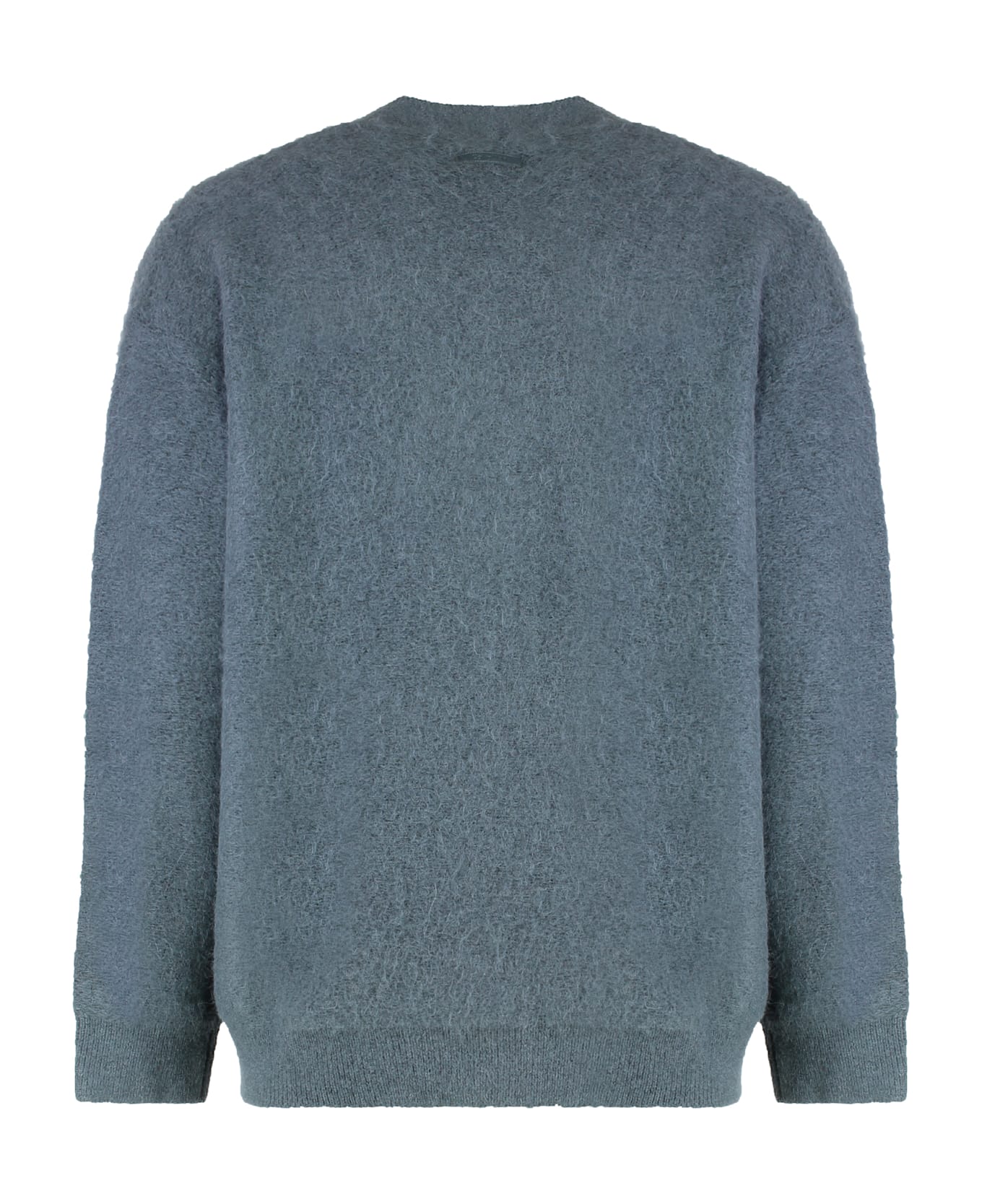 Calvin Klein Cardigan In Alpaca Blend - blue