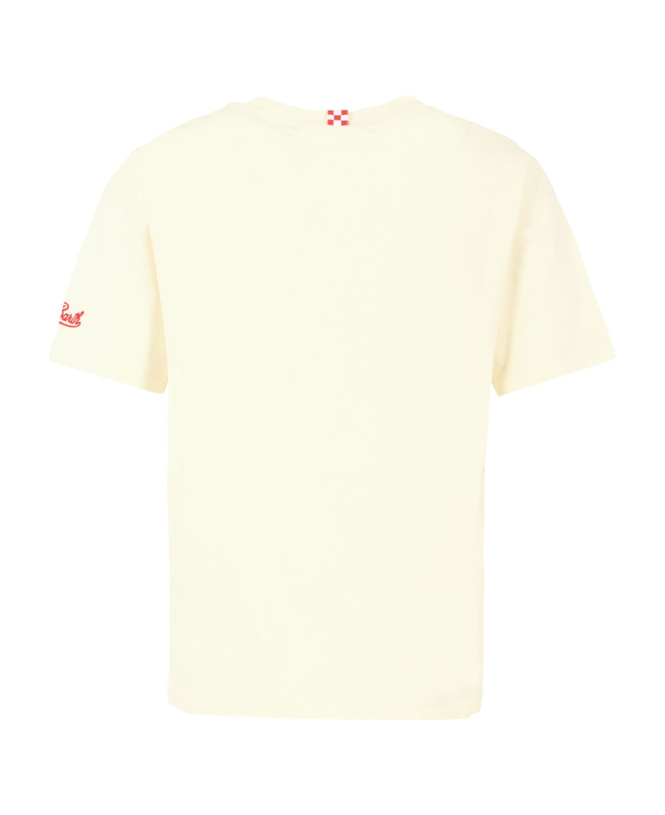 MC2 Saint Barth Ivory T-shirt For Kids With Tacosauro - Ivory