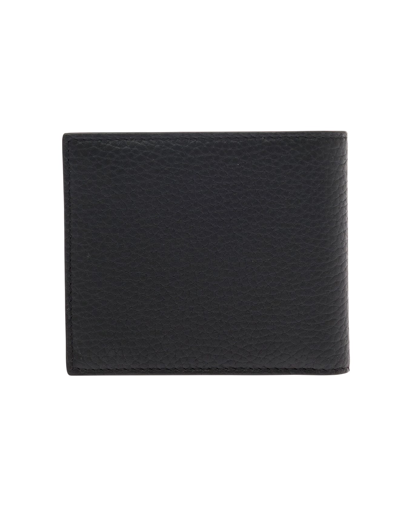 Dolce & Gabbana Black Bifold Wallet With Quilted Leather In Leather Man - Black 財布