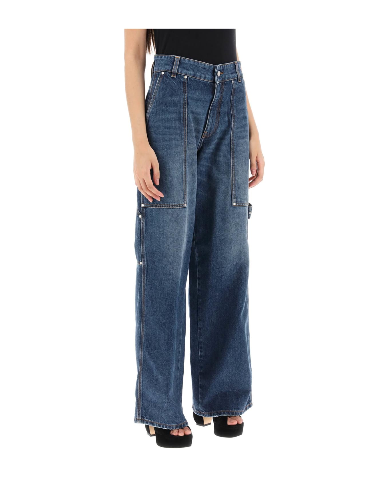 Stella McCartney Jeans Workwear - Dark Blue デニム