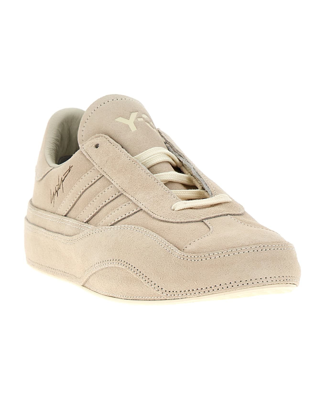 Y-3 'gazelle' Sneakers - White