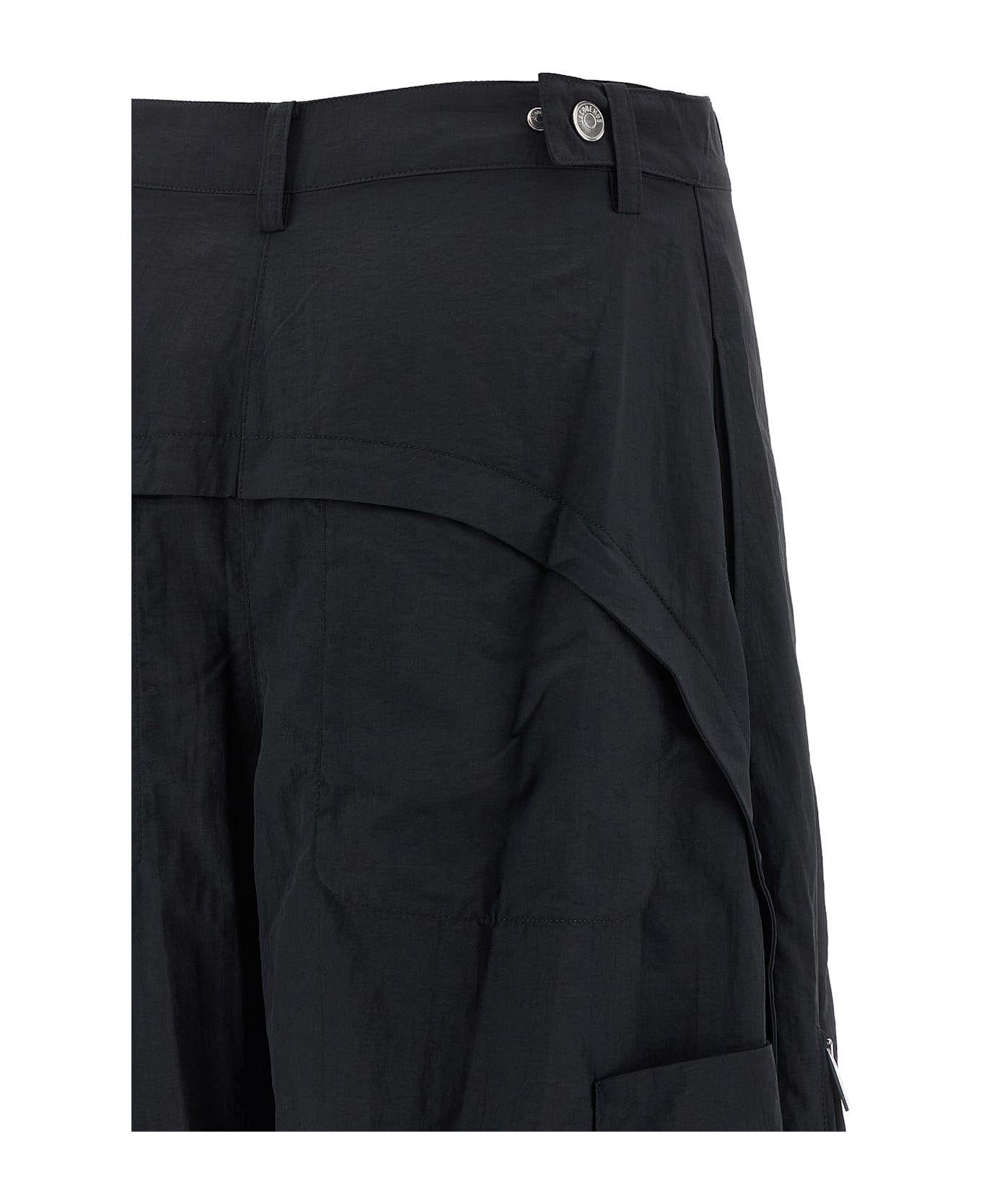 Jacquemus 
le Cargo Ovalo
 Pants - Black  