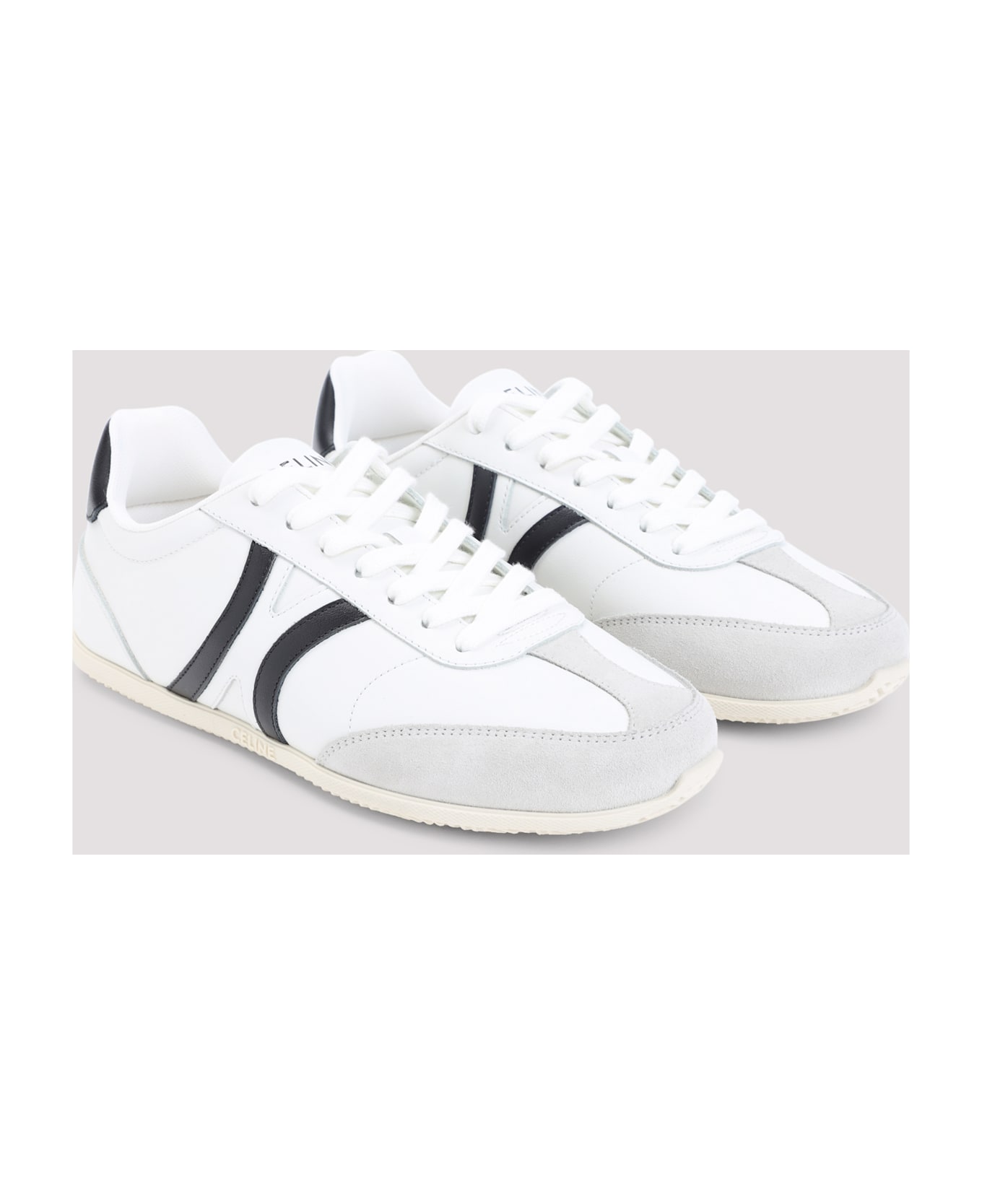 Celine Triomphe Sneakers - Aw Optic White Grey Black
