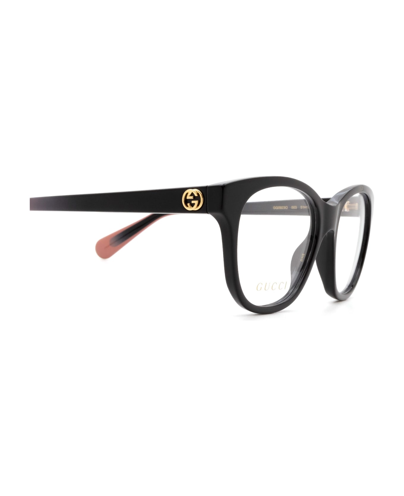 Gucci Eyewear Gg0923o Black Glasses - Black