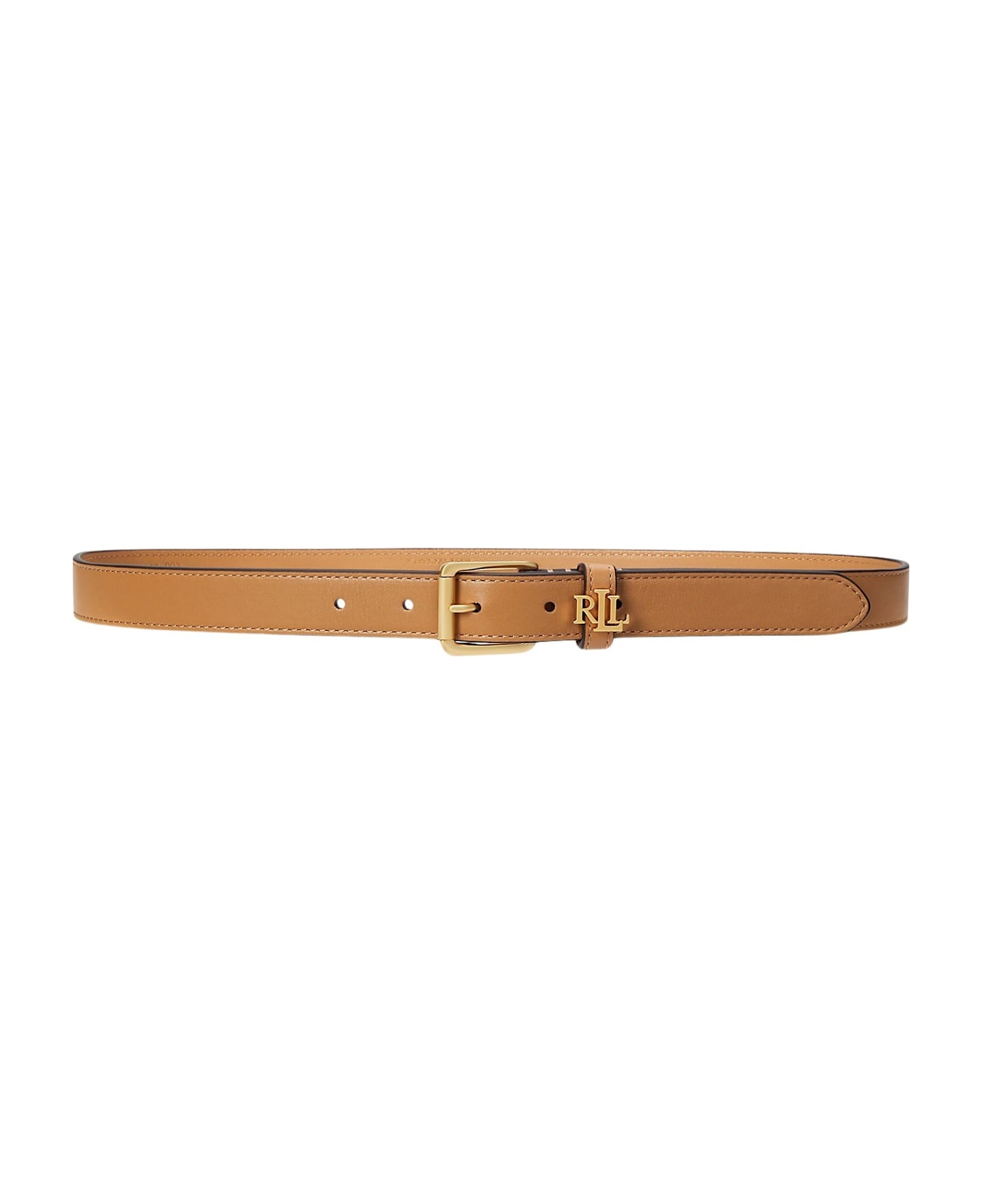 Ralph Lauren Lgo Kpper 25 Belt Skinny - Buff