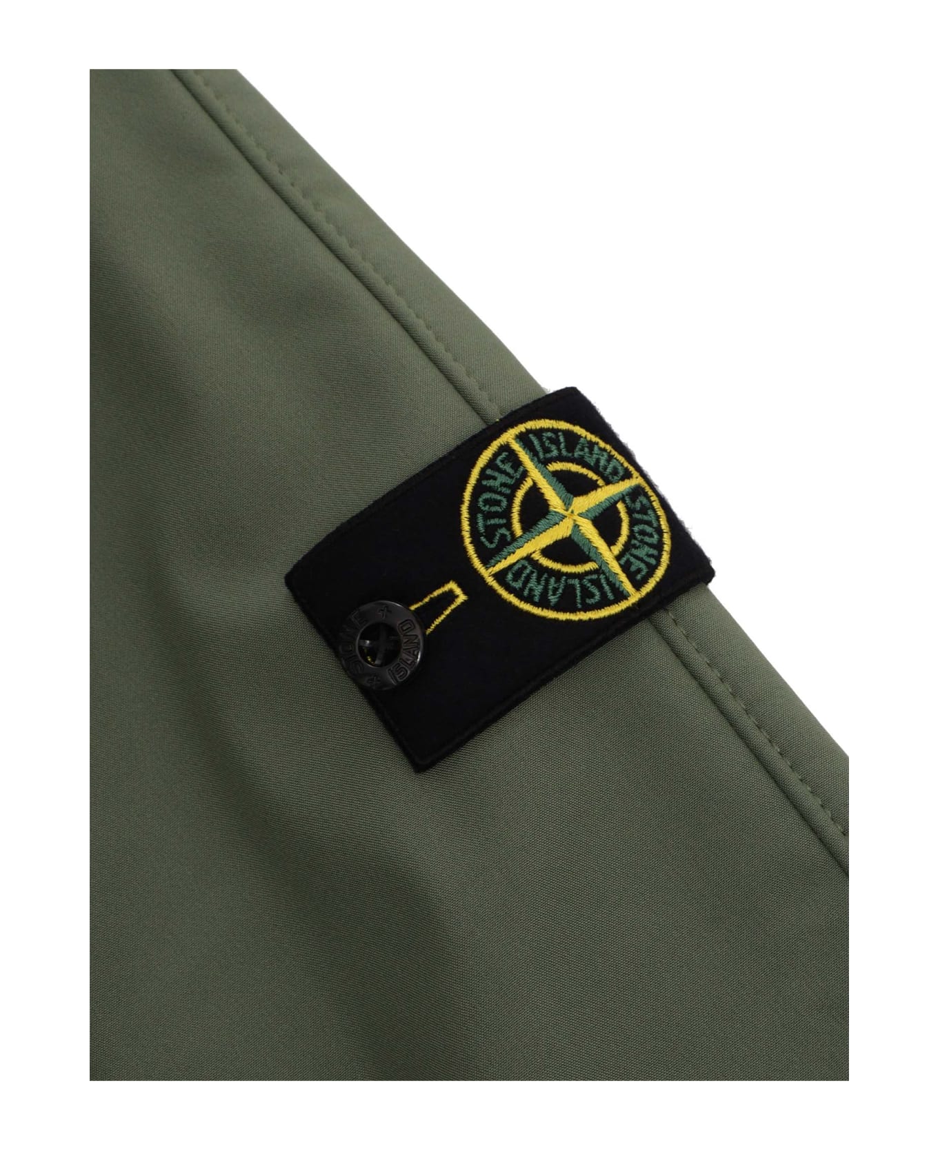 Stone Island Junior Military Green Jacket - GREEN