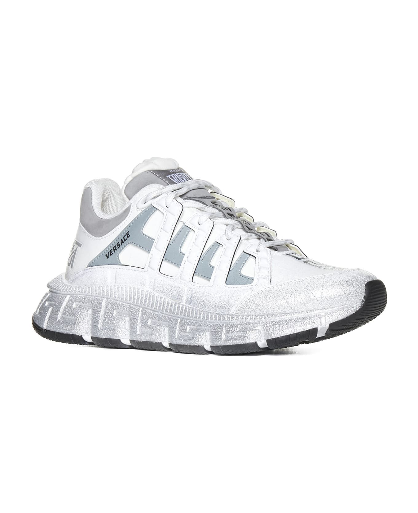 Versace Trigrecha Sneaker - White
