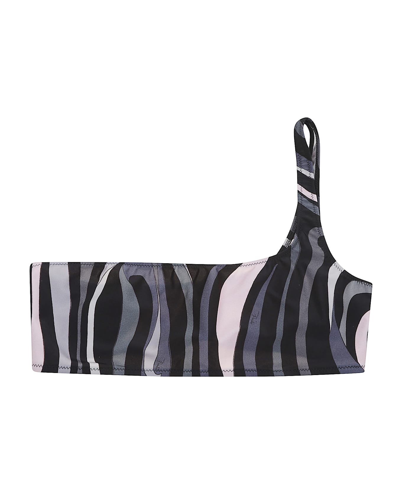 Pucci Bra - Lycra - Black Pink