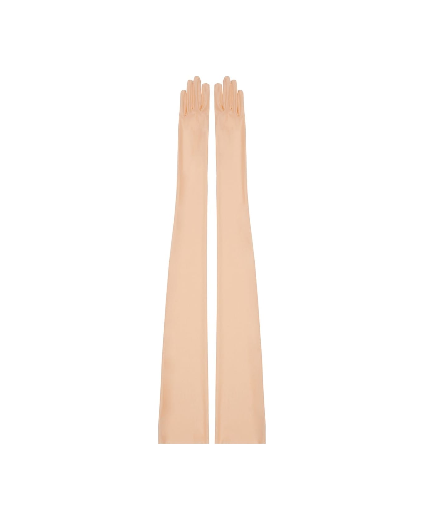 Dries Van Noten Full Finger Long Gloves - Pink