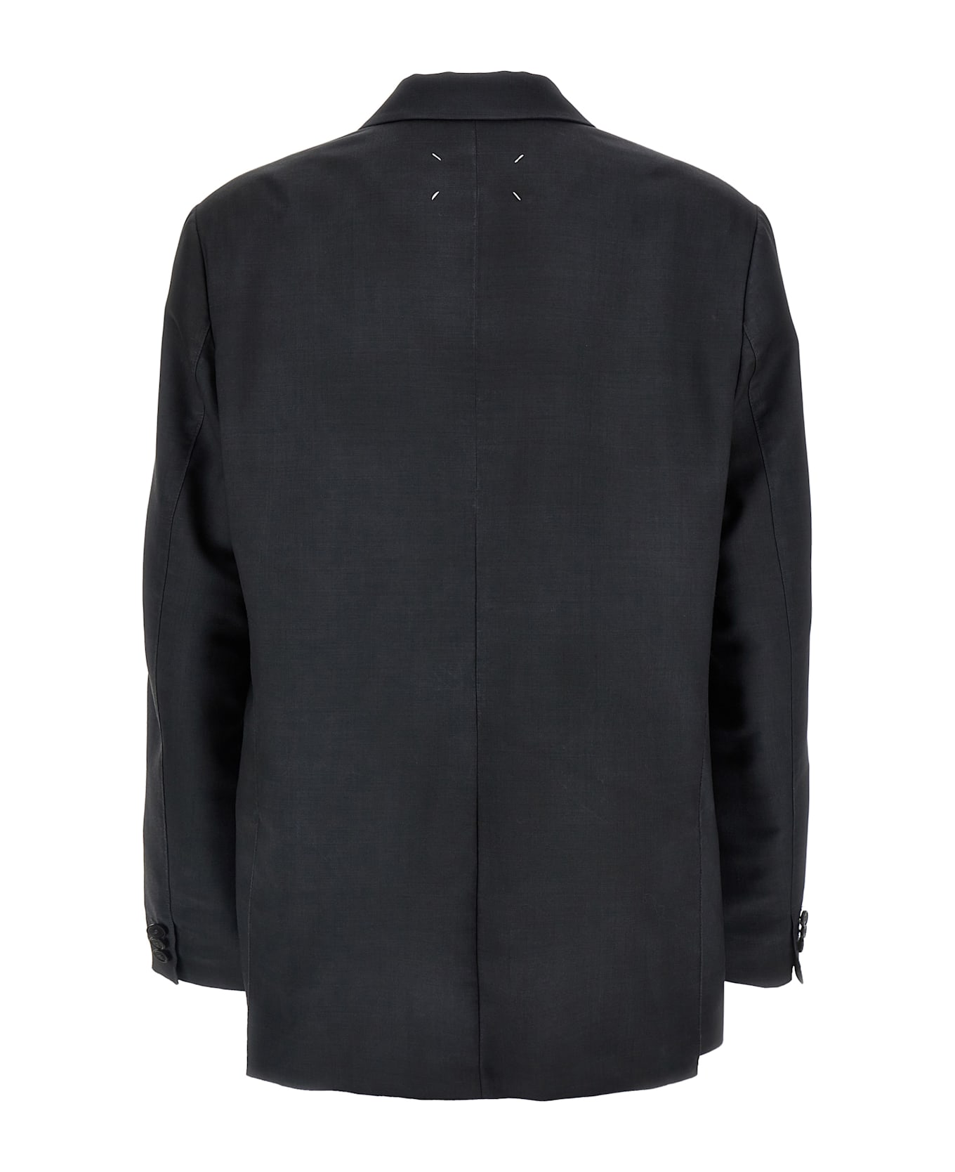 Maison Margiela Single-breasted Mohair Blazer - GREY ブレザー