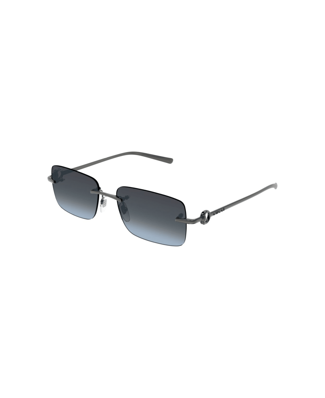 Gucci Eyewear Gg1703s-006ruthenium-ruthenium-blue - RUTHENIUM-RUTHENIUM-BLUE