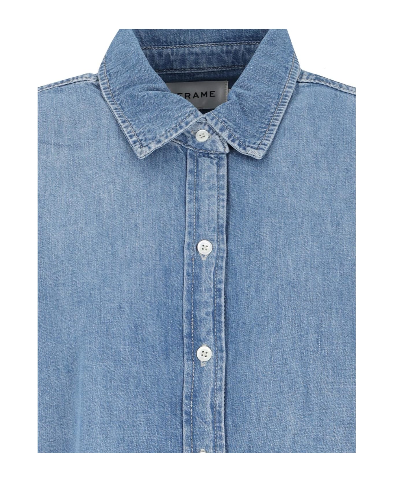 Frame Denim Shirt - Clear Blue