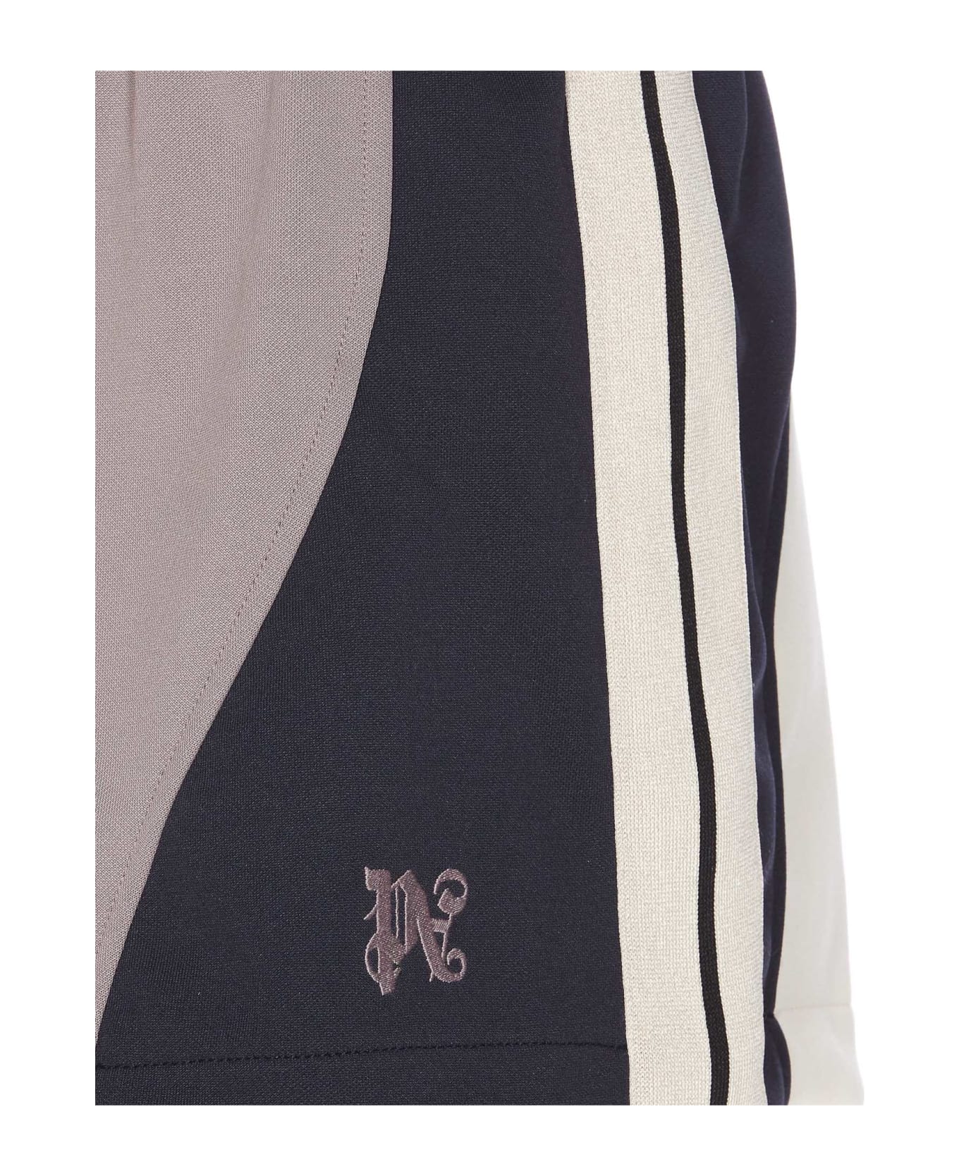 Palm Angels Classic Logo Shorts - Purple ショートパンツ
