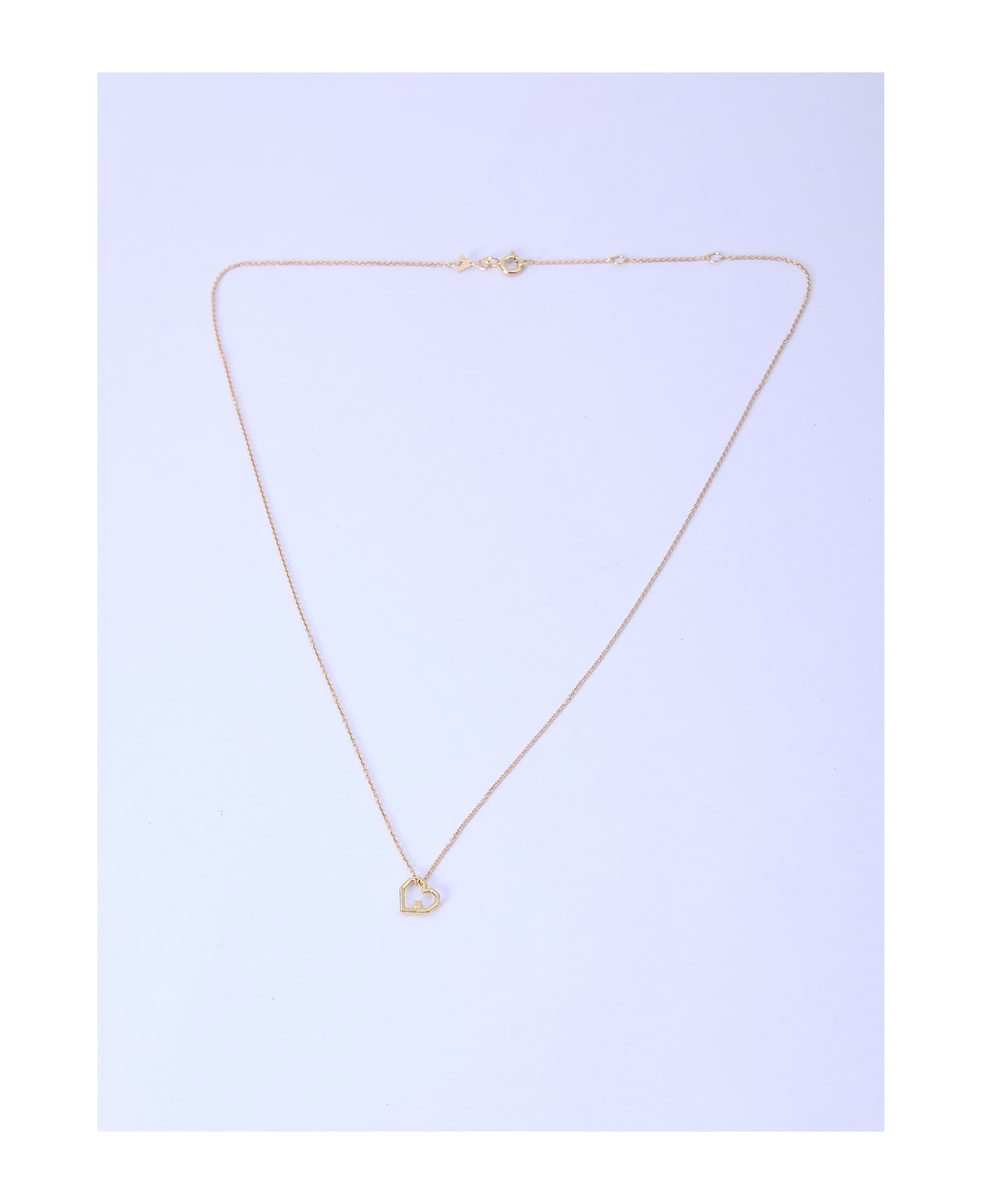 Aliita Mini Corazon Brillante Necklace - GOLD