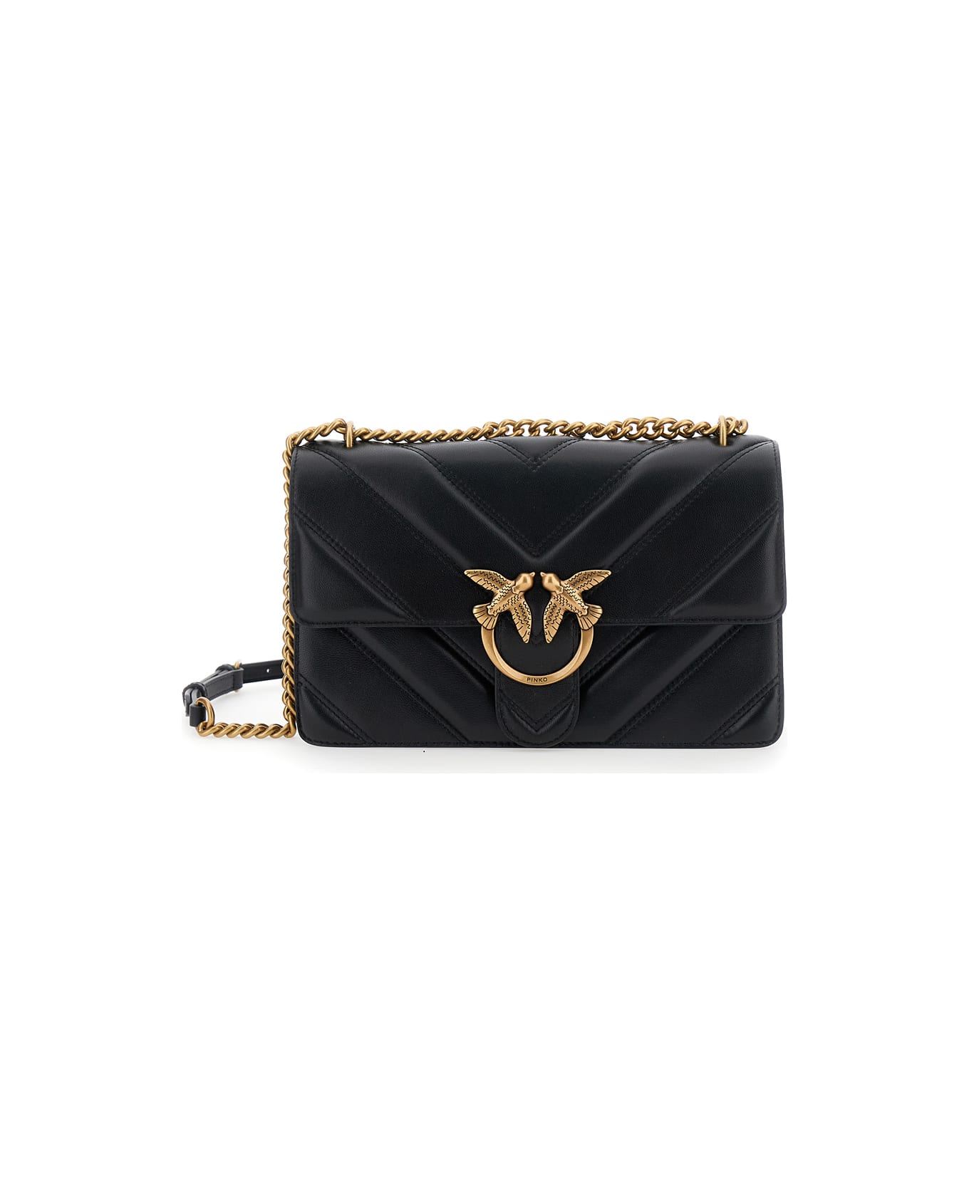 Pinko Shoulder Bag - Black