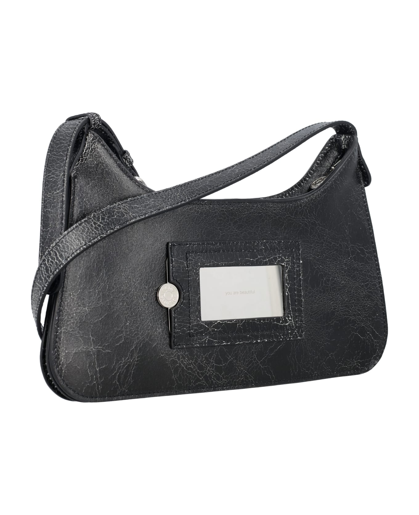 Acne Studios Platt Mini Shoulder Bag - BLACK