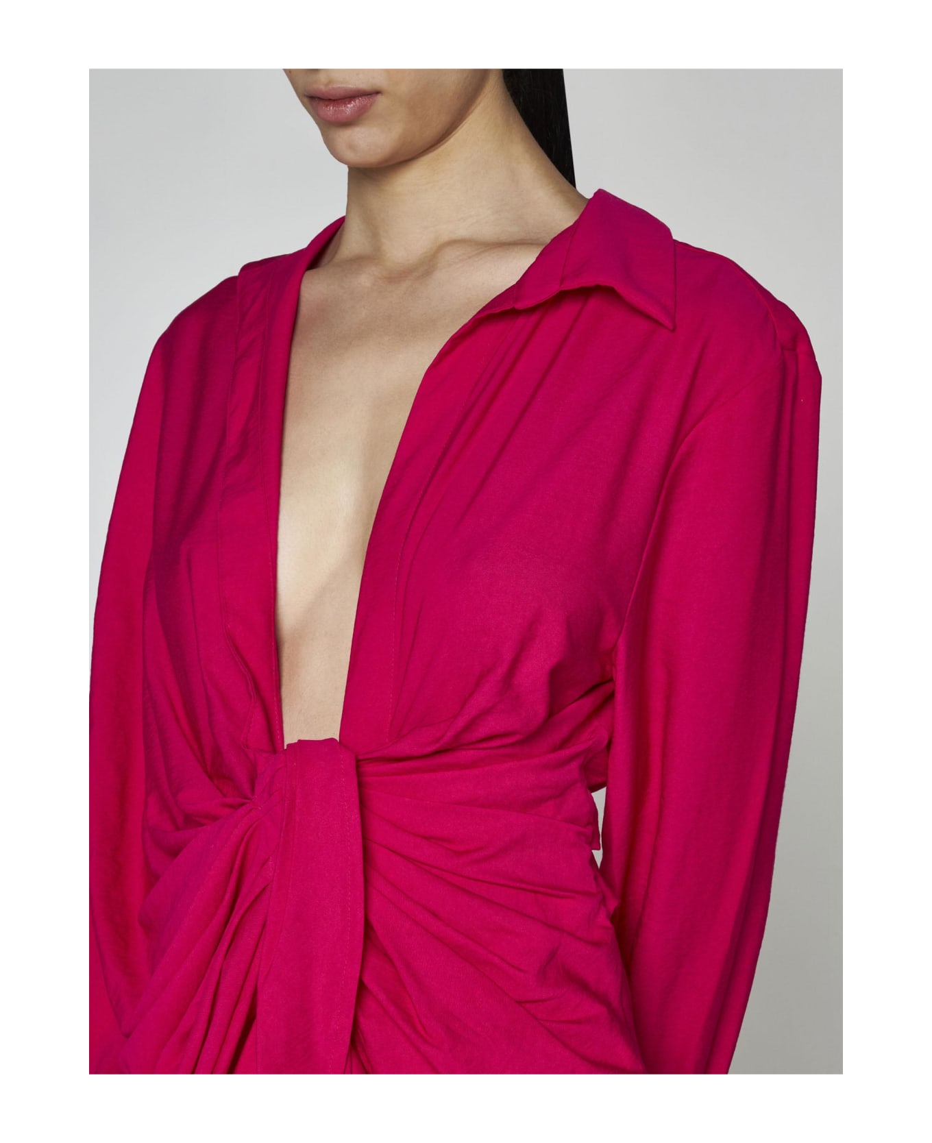 Jacquemus Bahia Viscose-blend Dress - Pink ワンピース＆ドレス