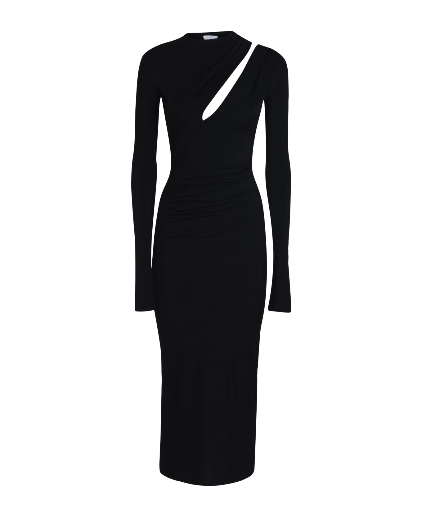 Amazuìn Velia Dress - Bright Black
