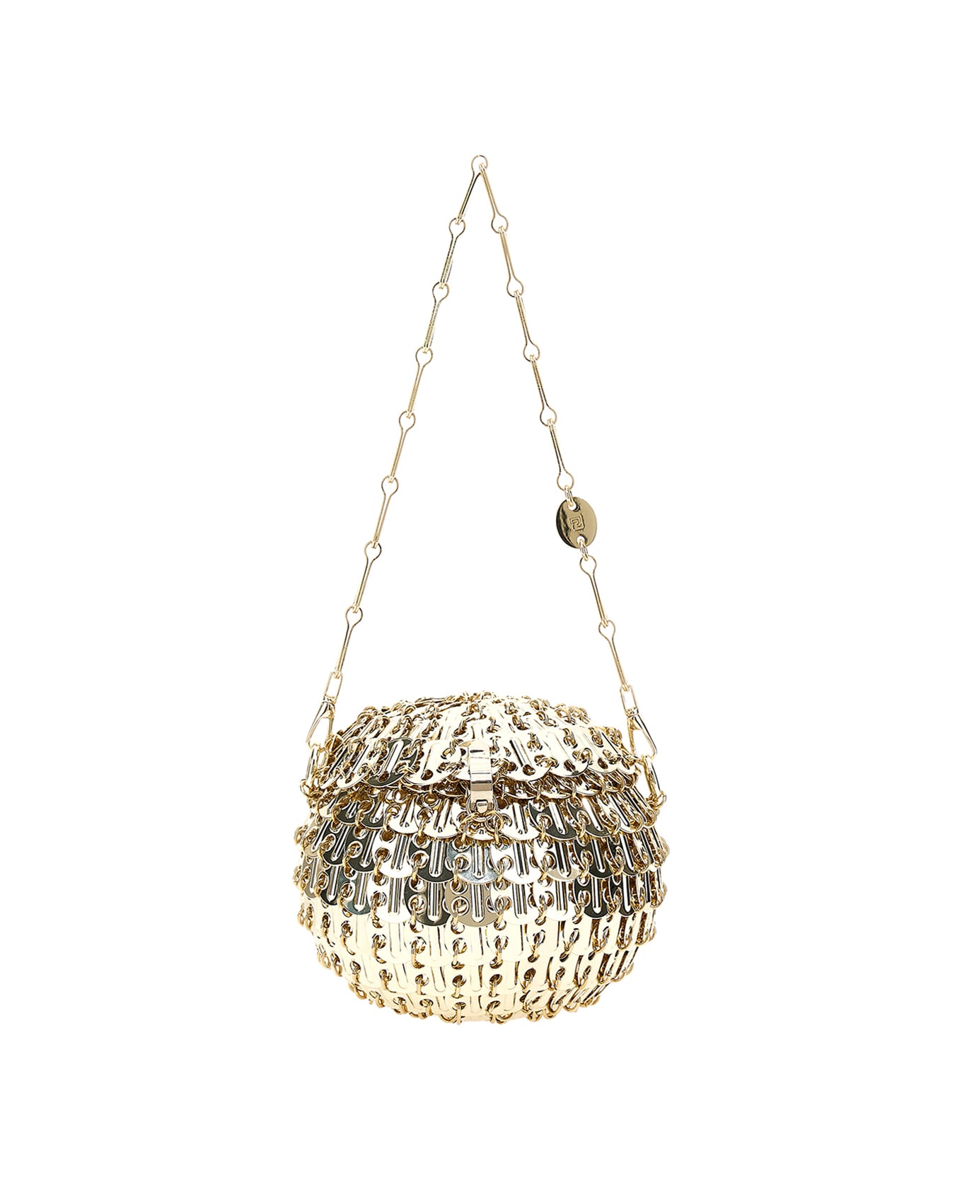 Paco Rabanne Gold Small 1969 Ball-shaped Bag - Gold