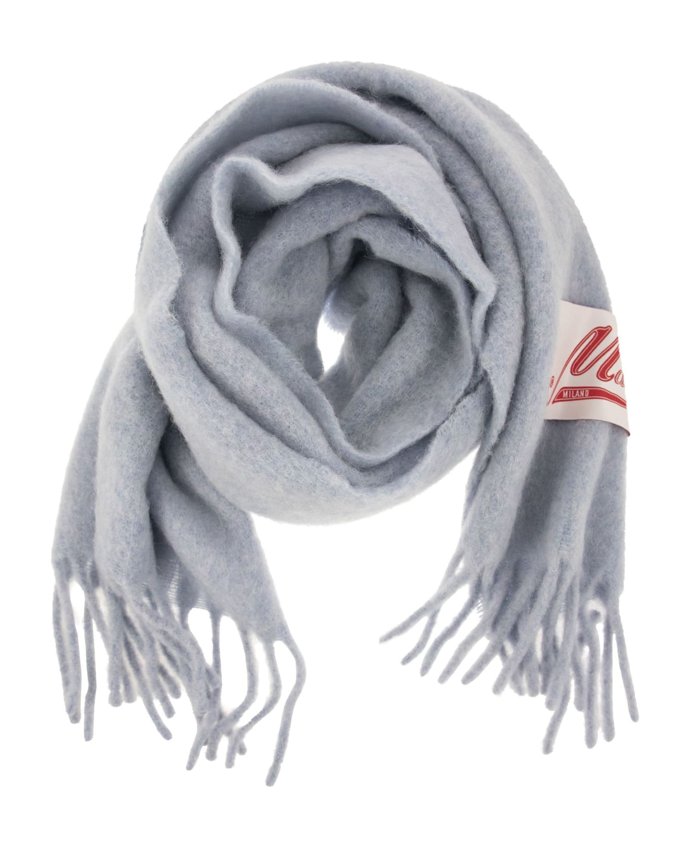 Marni Alpaca-blend Scarf Marni - Light Blue