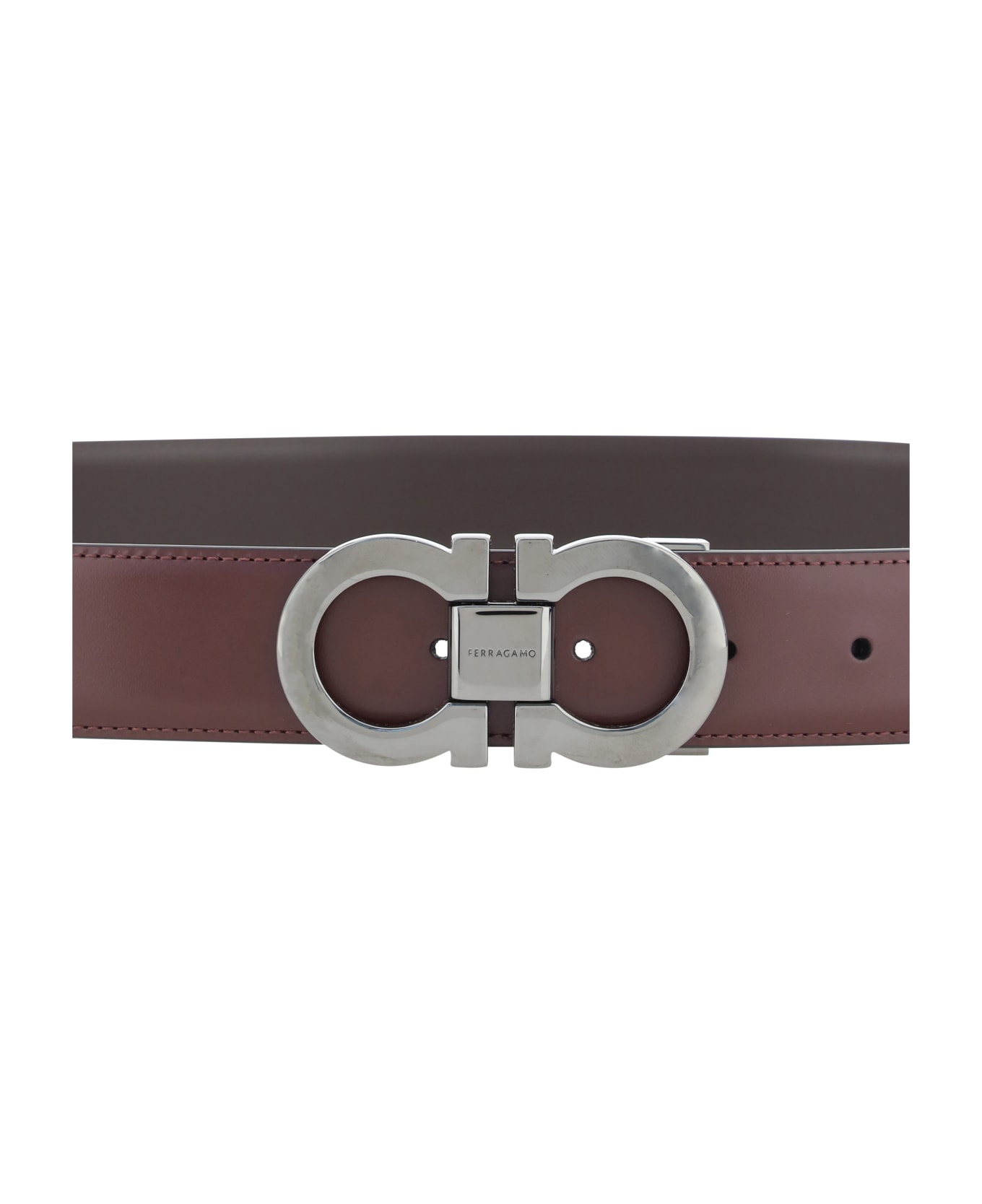 Ferragamo Reversible Belt - Red