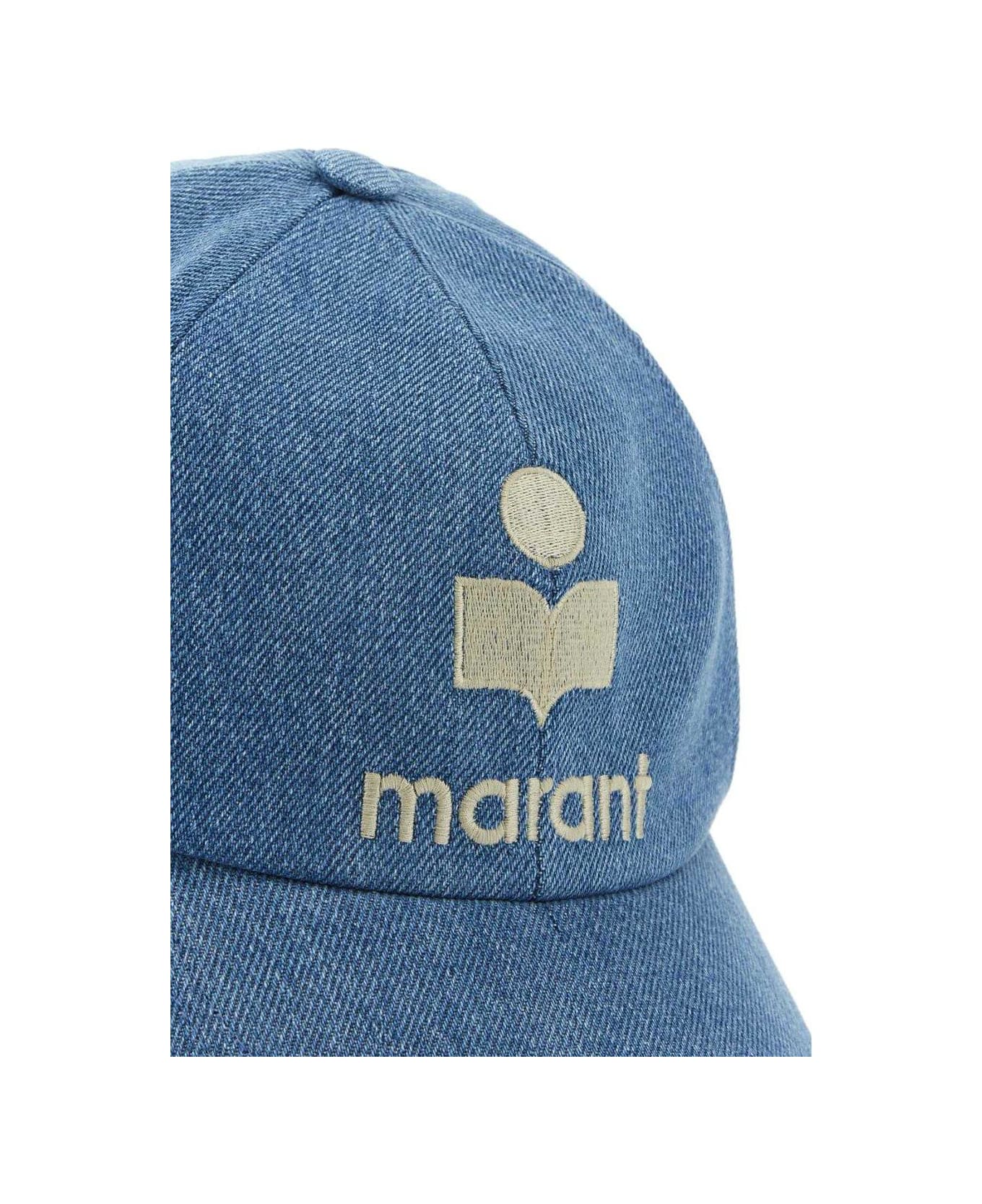 Isabel Marant Tyron Baseball Cap - LIGHT BLUE