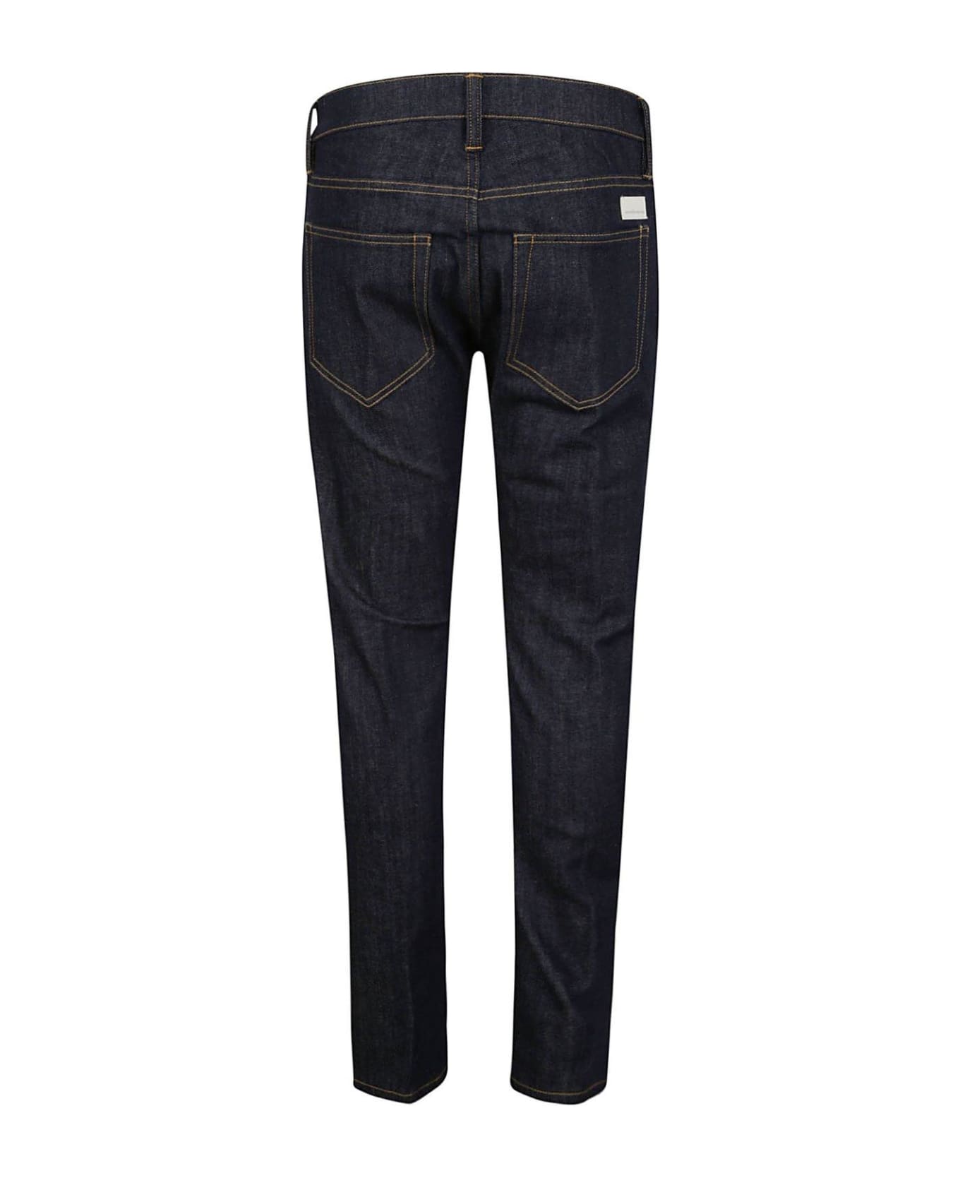 Nine in the Morning Straight-leg Slim-cut Jeans - Black