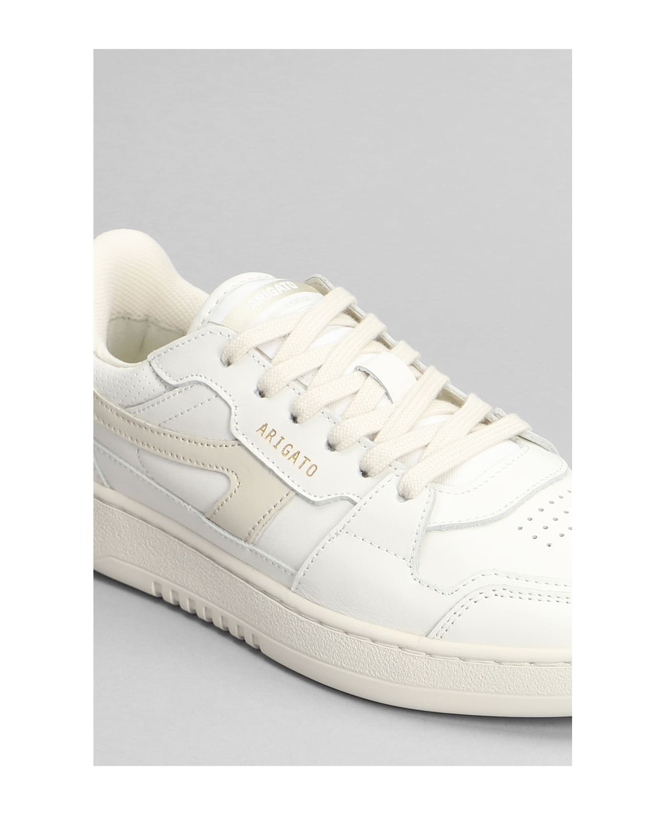 Axel Arigato Dice-a Sneaker Sneakers In White Leather - white