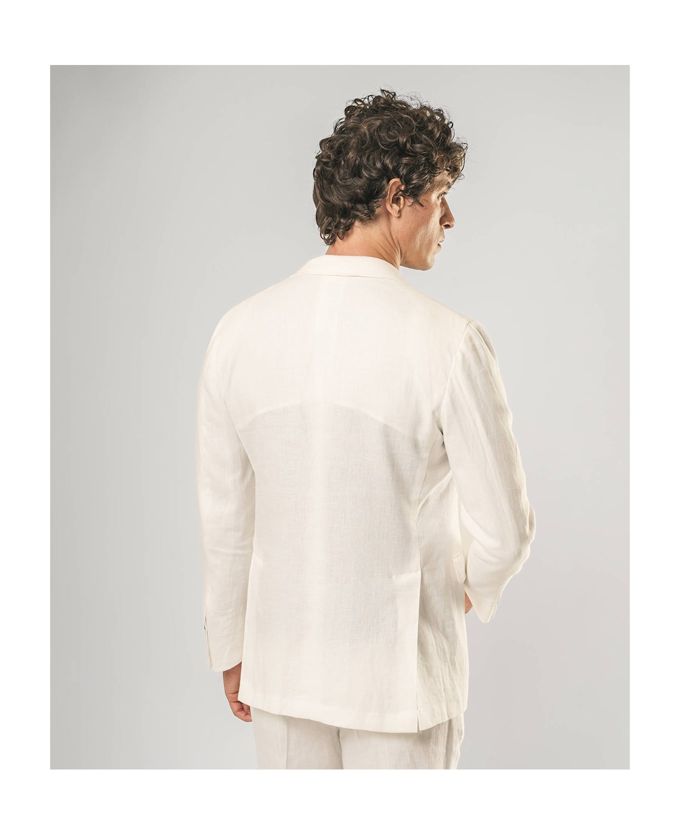 Larusmiani Handmade Jacket Jean Jacket - White