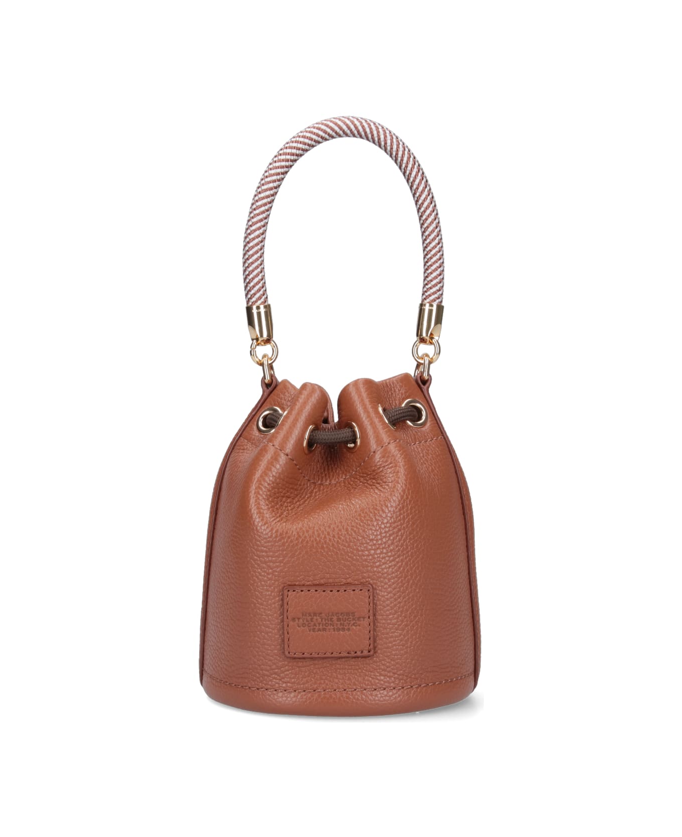 Marc Jacobs Mini Bag "the Leather Bucket" - Brown