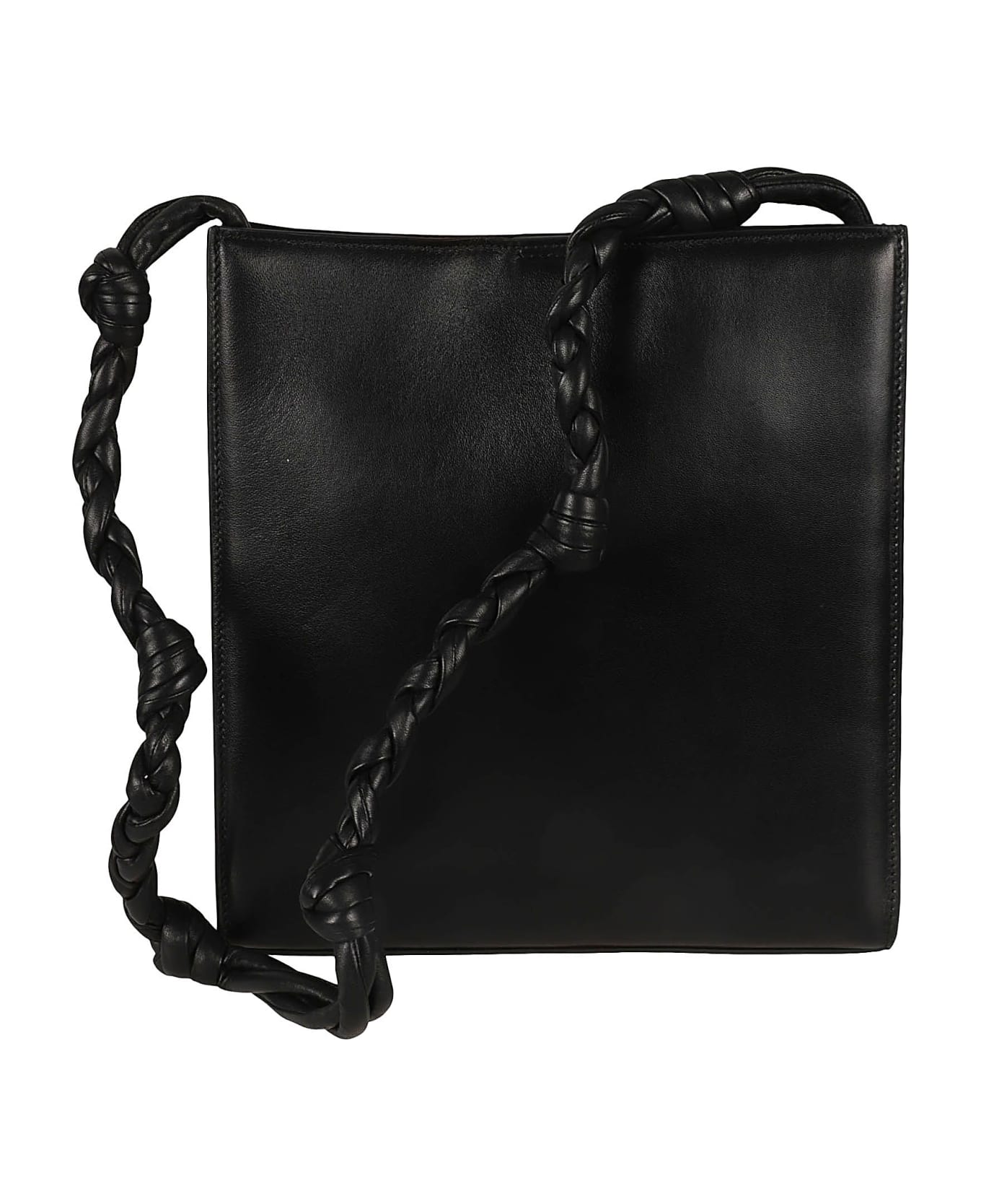 Jil Sander Leather Shoulder Strap - Black/Grey