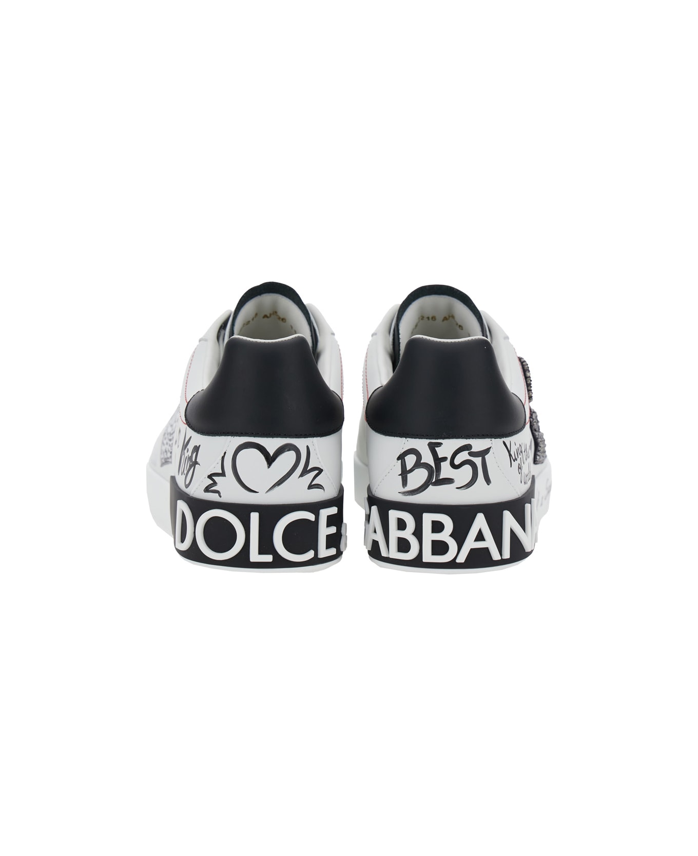 Dolce 
Gabbana Portofino Sneakers - White