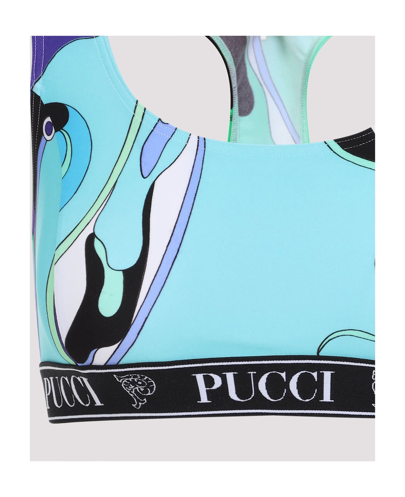 Pucci Orchidee Bra - Verde Lilla