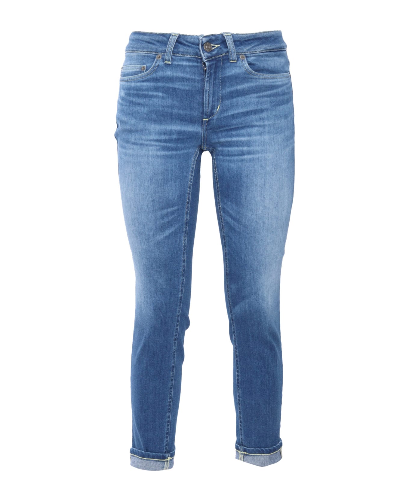 Dondup Blue 5-pocket Jeans - BLUE