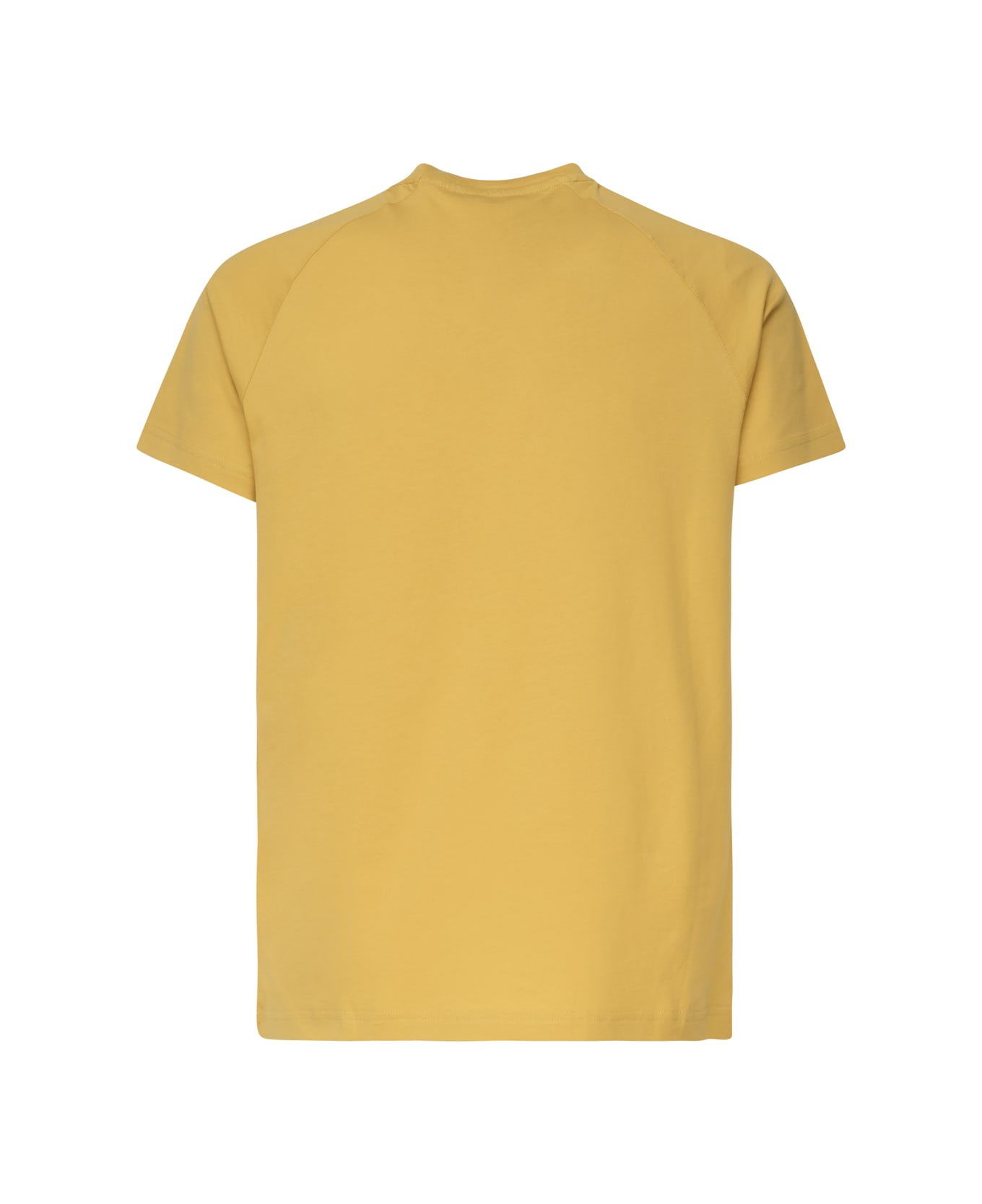 K-Way T-shirt In Cotton - Yellow Mimosa