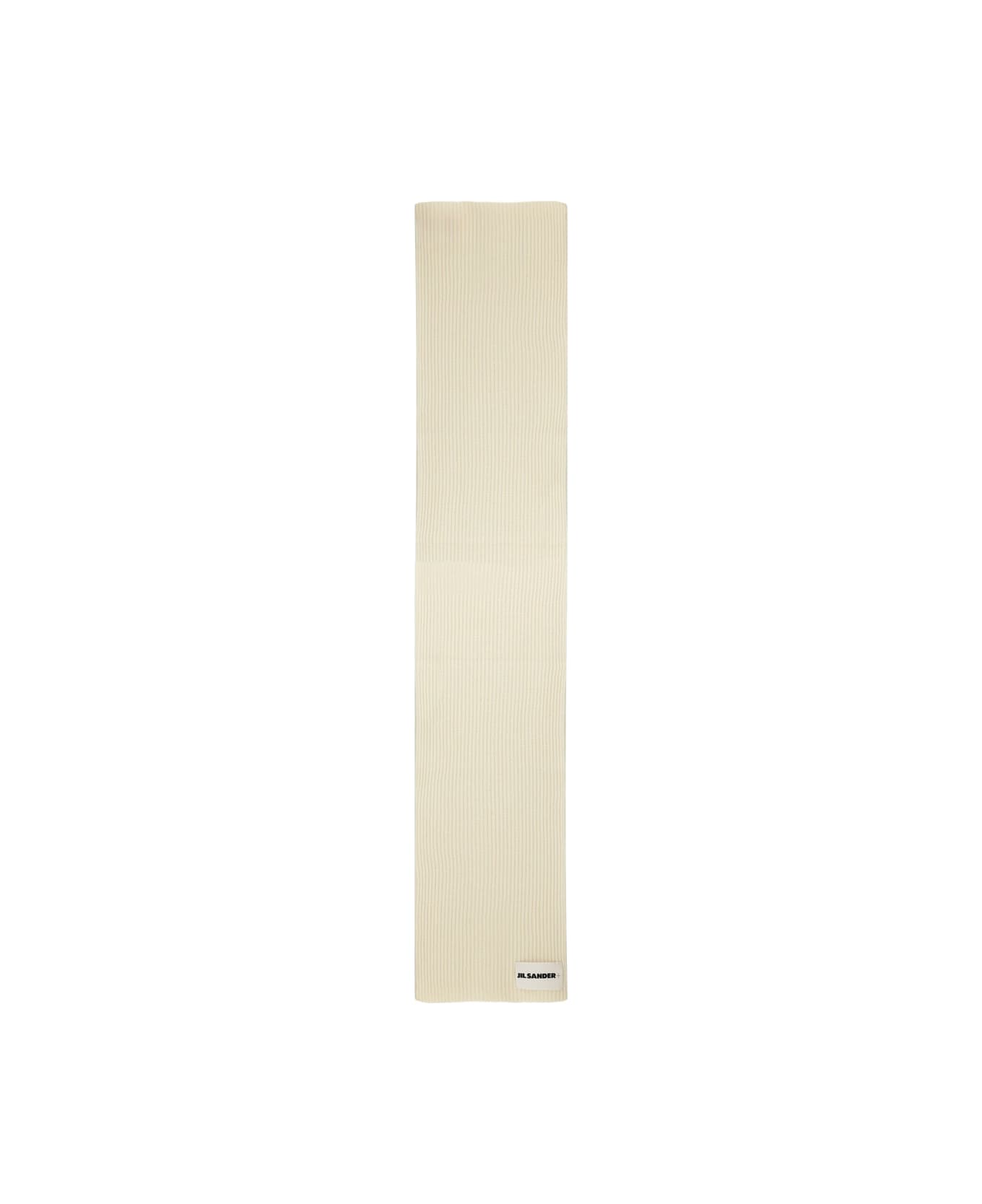 Jil Sander Wool Scarf - BEIGE