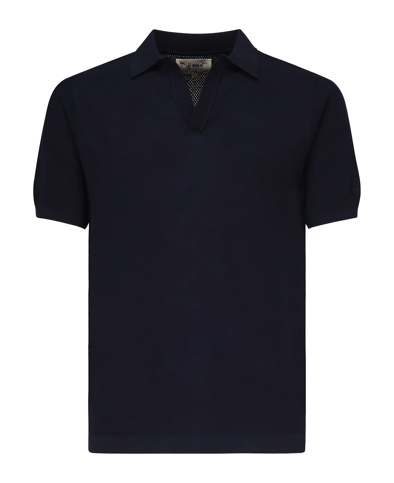 MC2 Saint Barth Sloan Polo With Logo - Blue