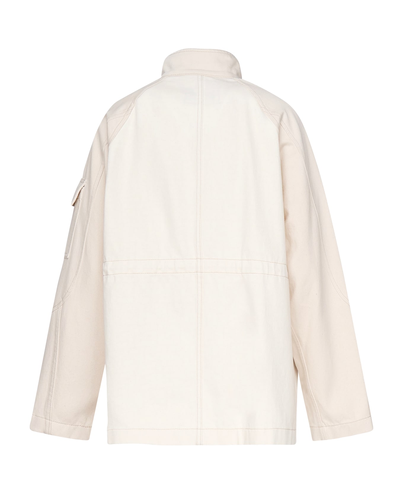 Fendi Cotton Denim Jacket - Beige
