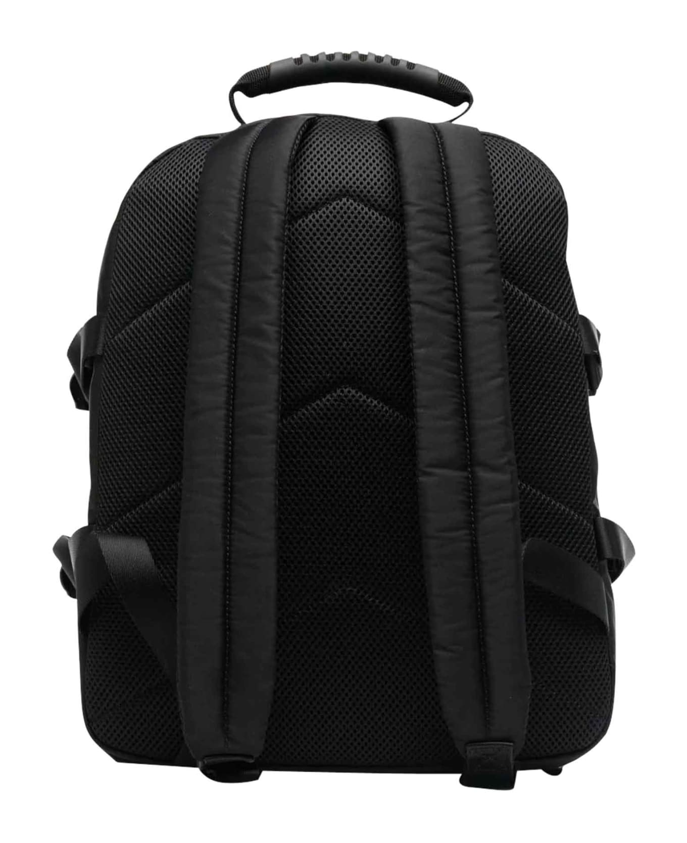 Emporio Armani Black Backpack Unisex - Nero