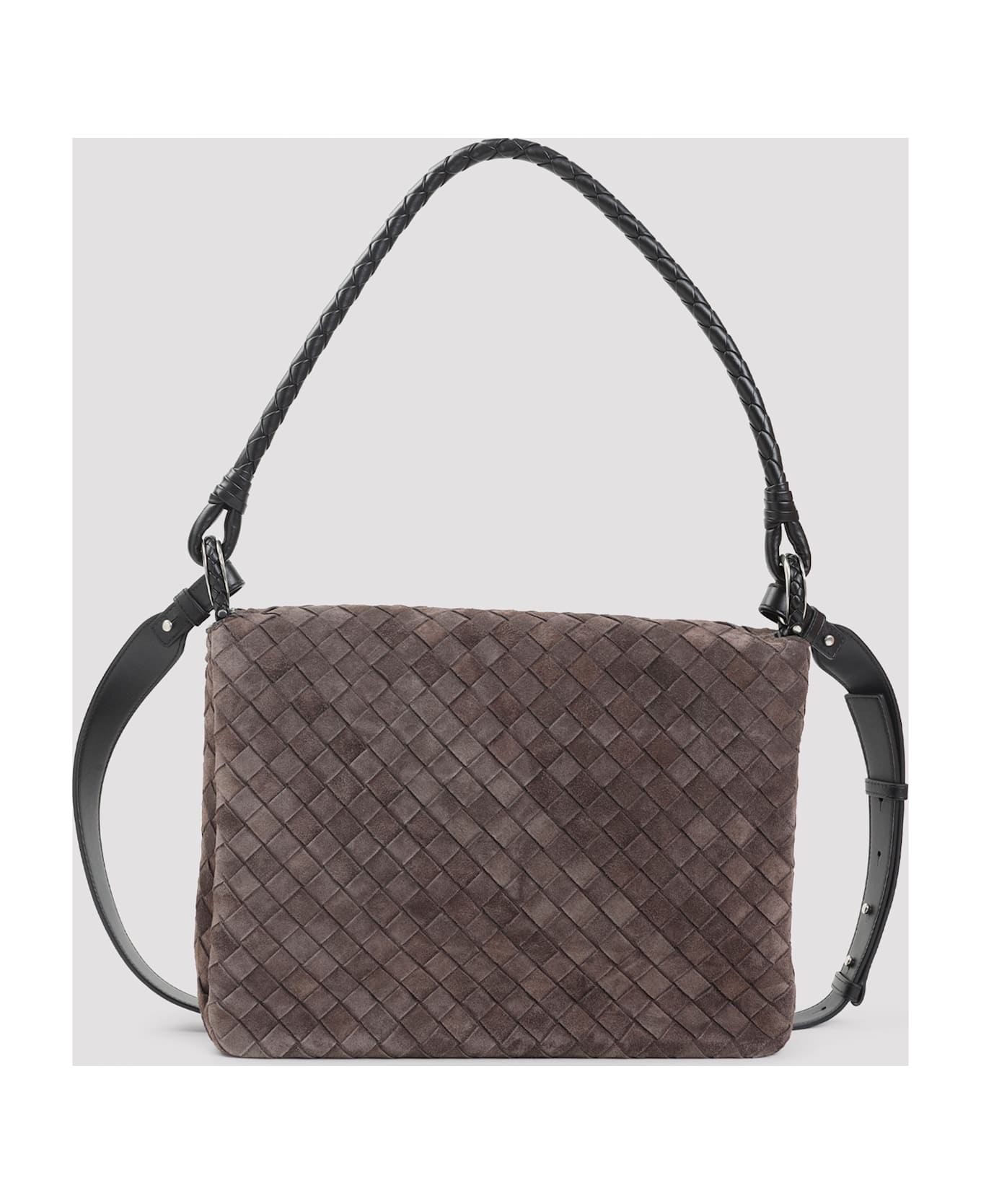 Bottega Veneta Swing Intrecciato Shoulder Bag - Fondant