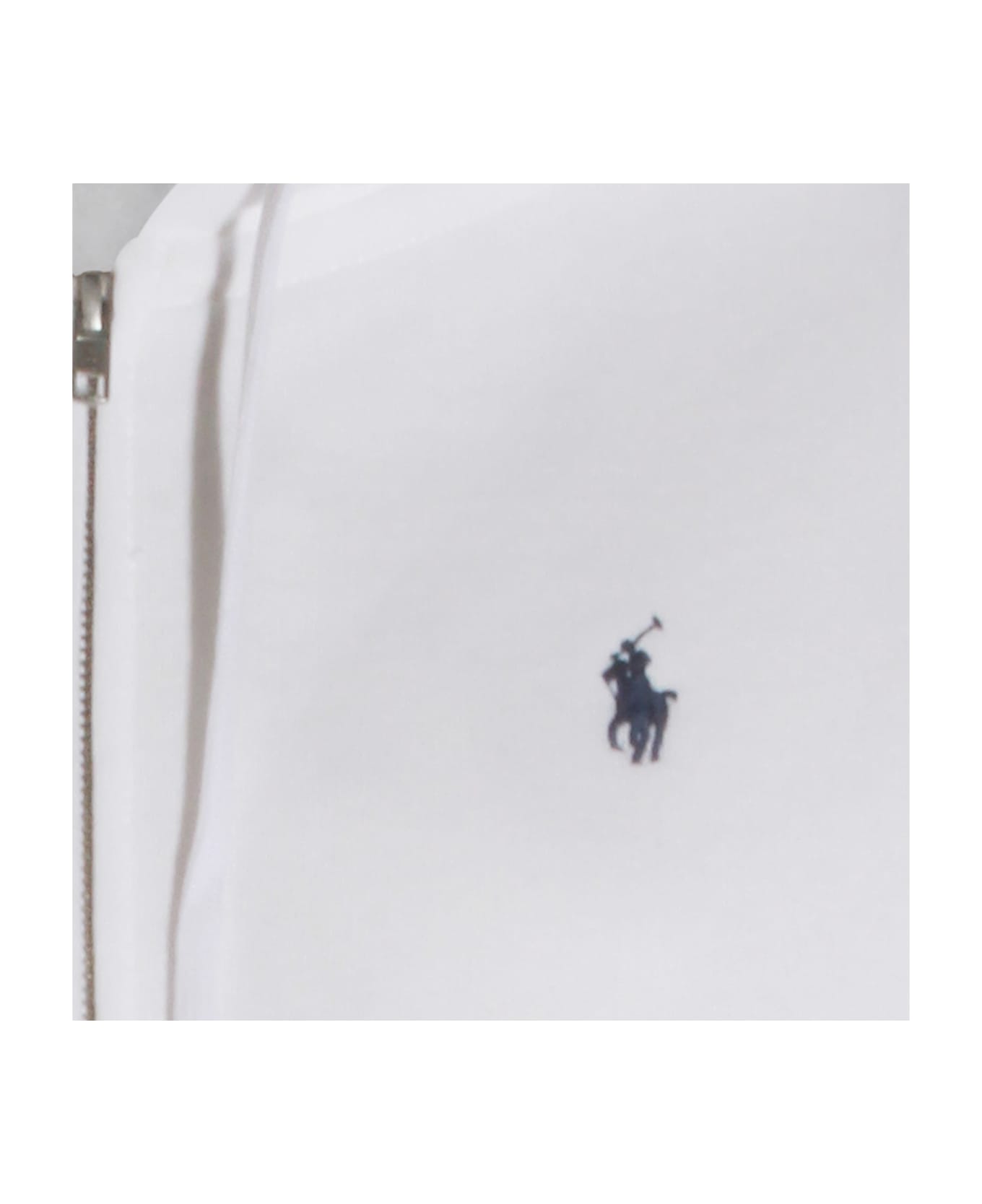 Polo Ralph Lauren White Cotton Sweatshirt - White