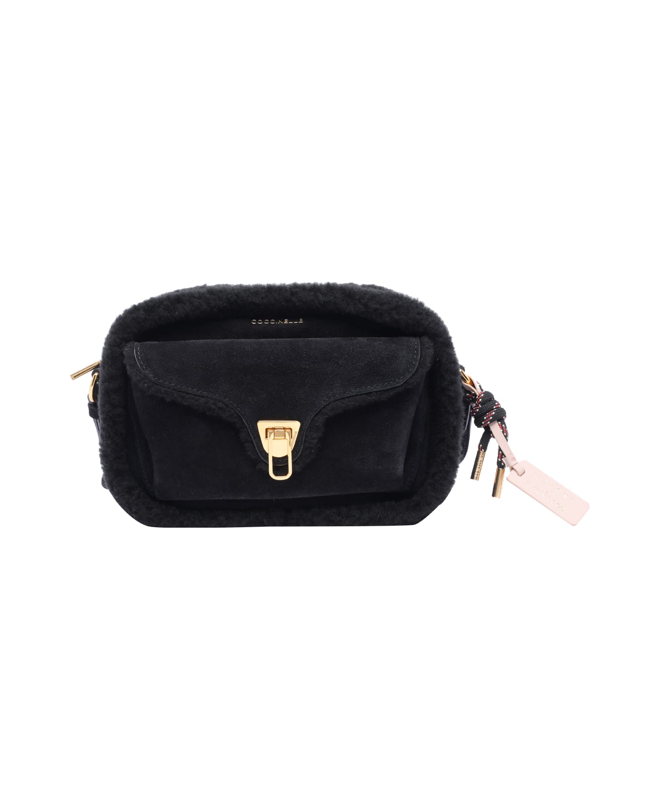 Coccinelle Beat Crossbody Bag - Noir/noir