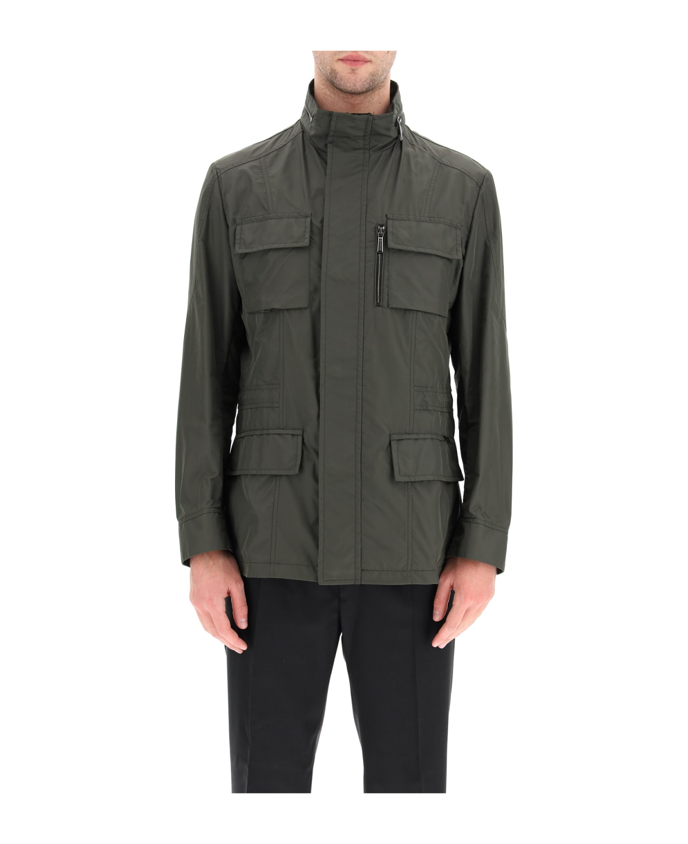 Moorer Manolo Field Jacket - FOREST (Khaki)
