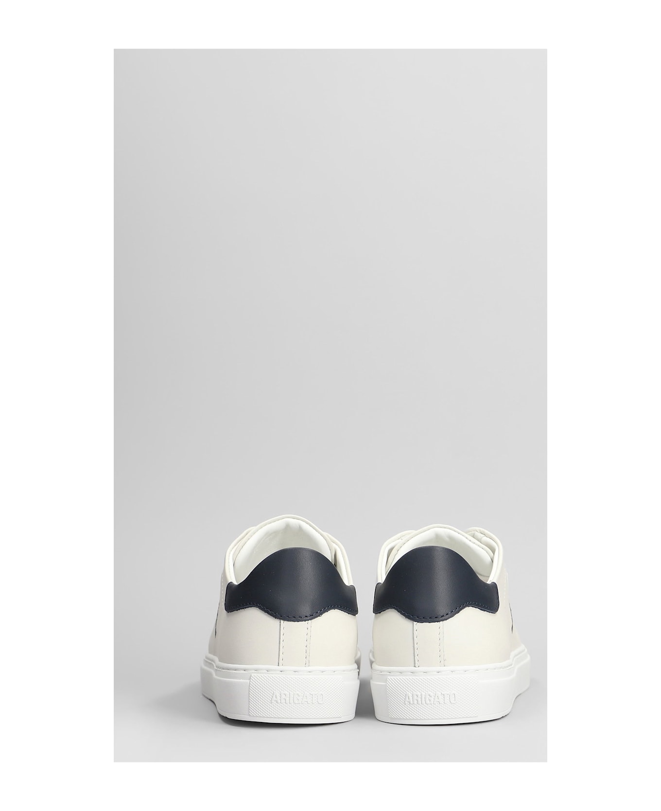 Axel Arigato Clean 90 B Bird Sneakers In White Leather - white