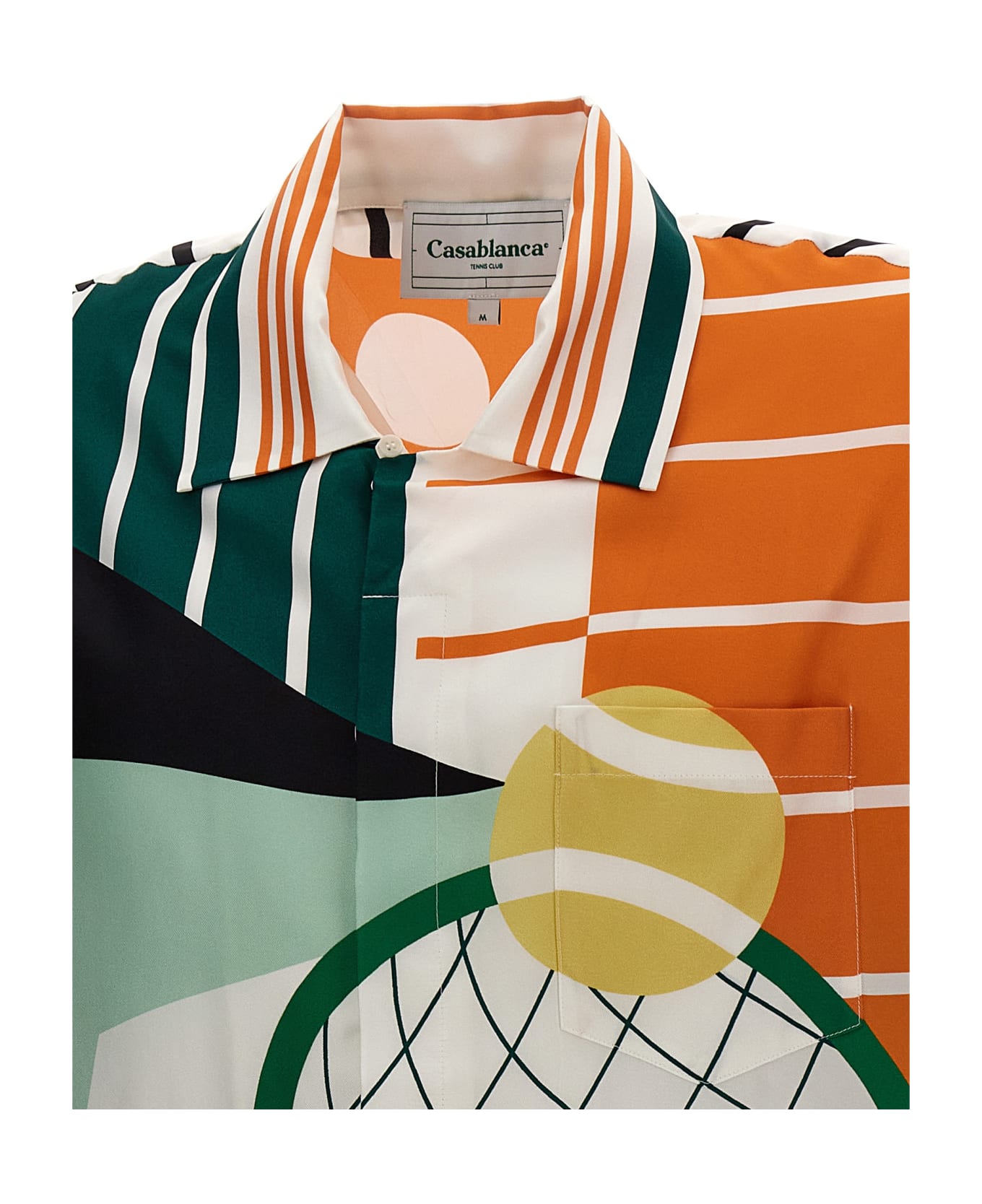 Casablanca 'court Abstrait' Shirt - Multicolor